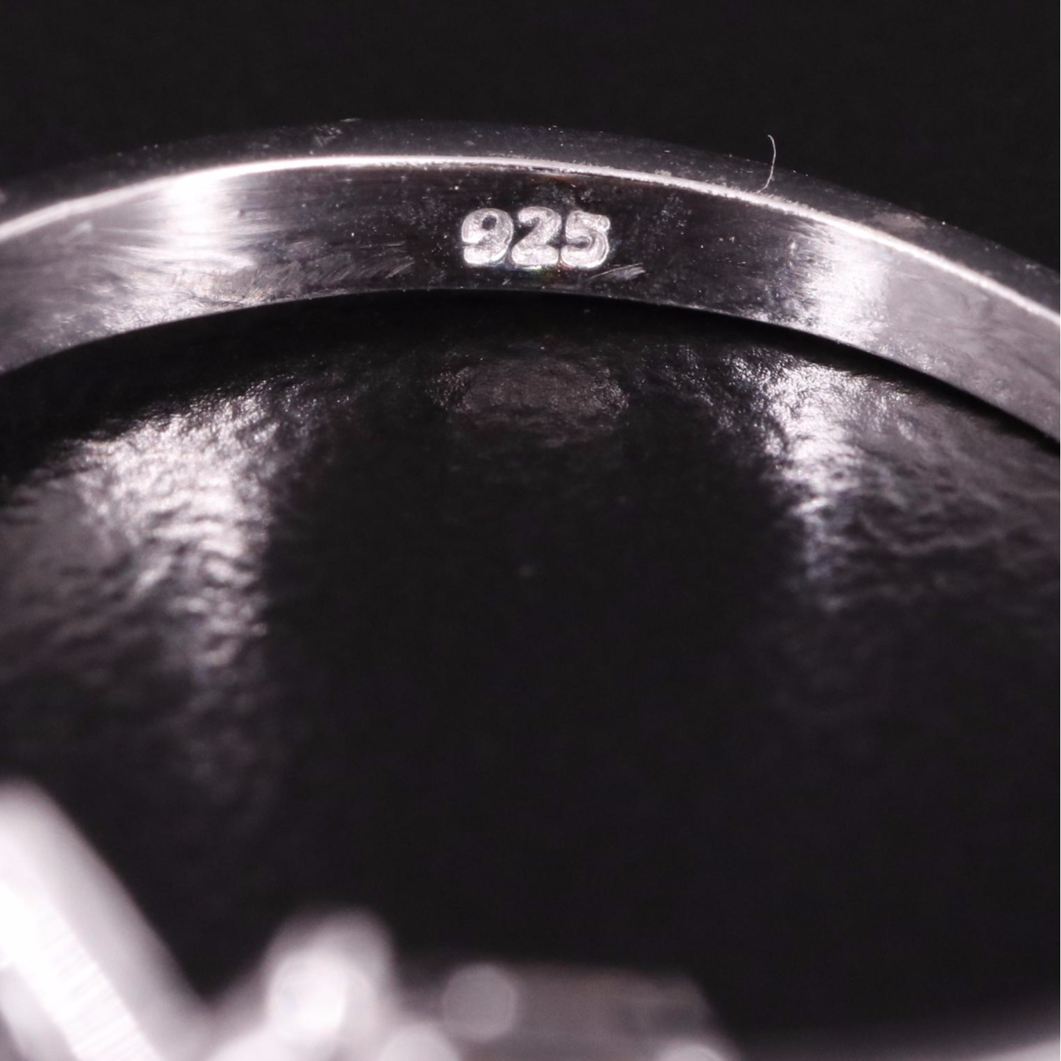 Sterling Amethyst, Citrine, and Peridot Ring