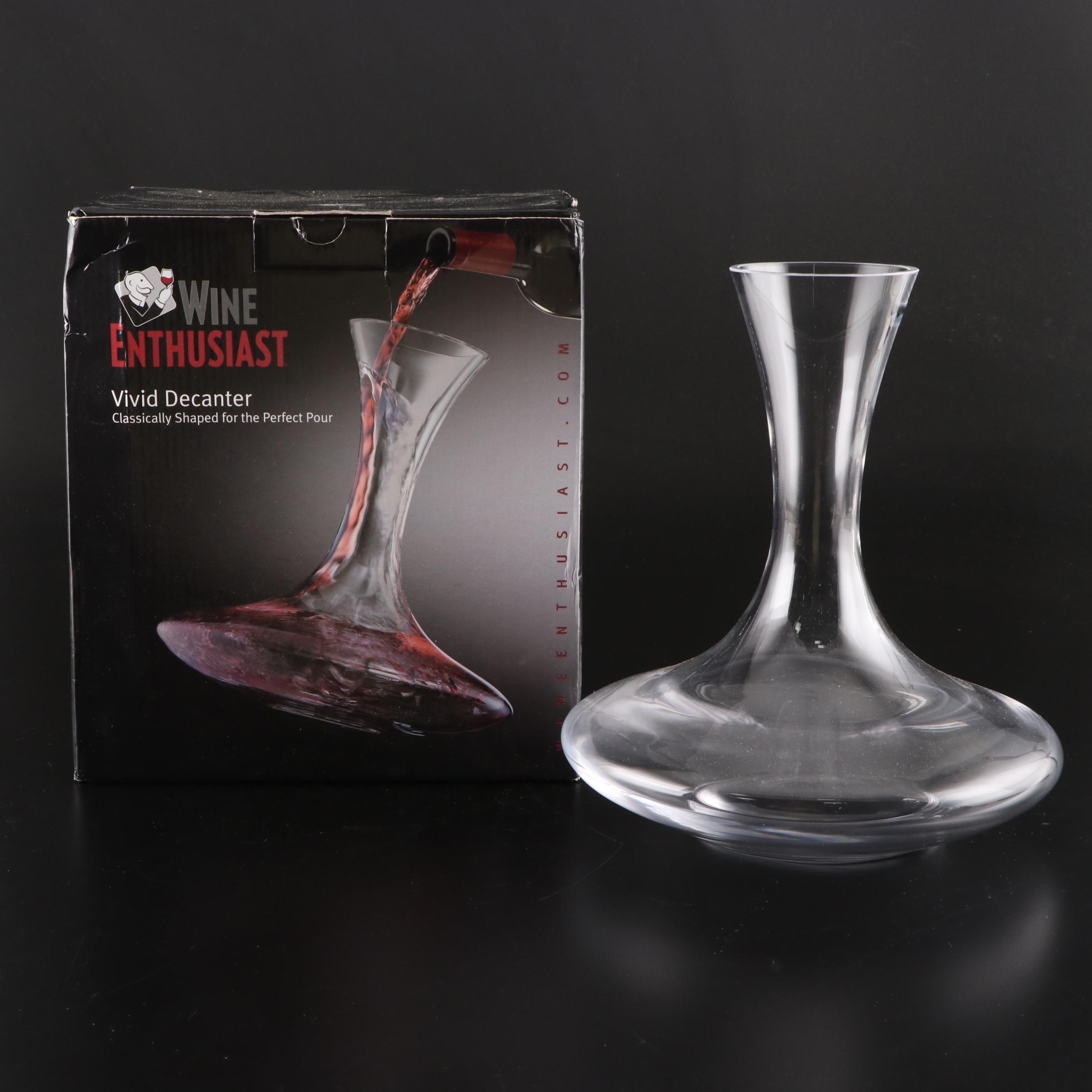 Wine Enthusiast Decanter with Kate Spade and Other Serveware