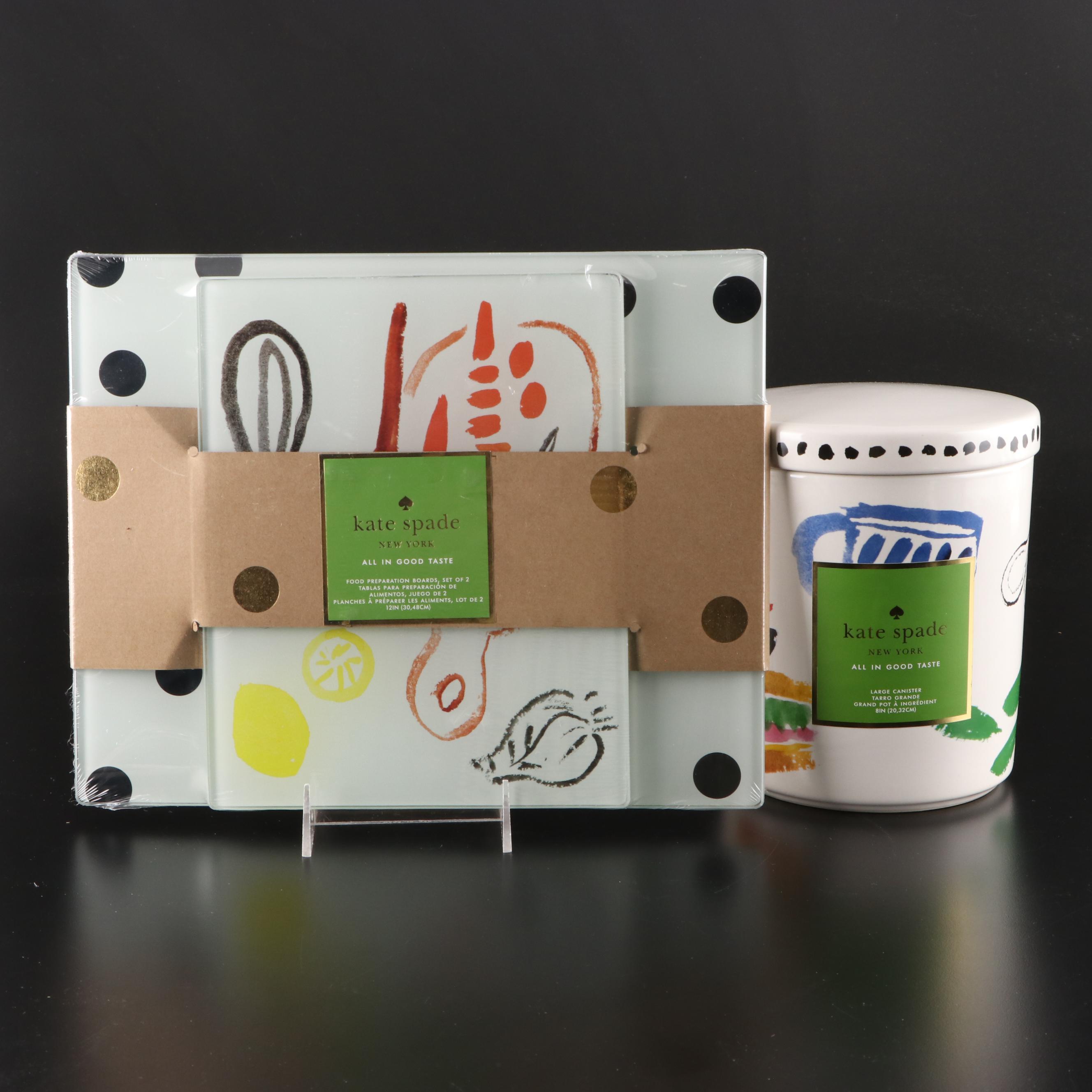 Wine Enthusiast Decanter with Kate Spade and Other Serveware