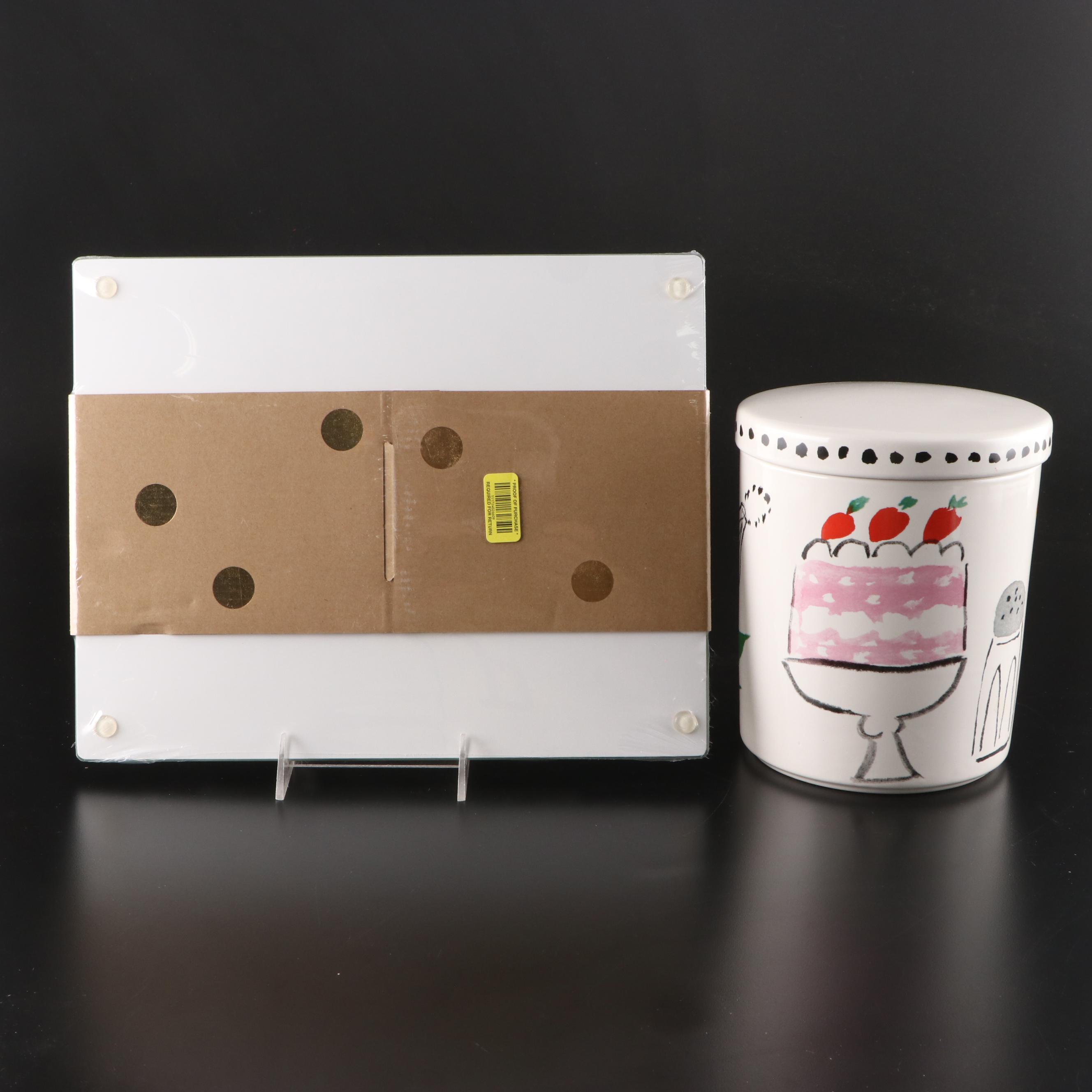 Wine Enthusiast Decanter with Kate Spade and Other Serveware