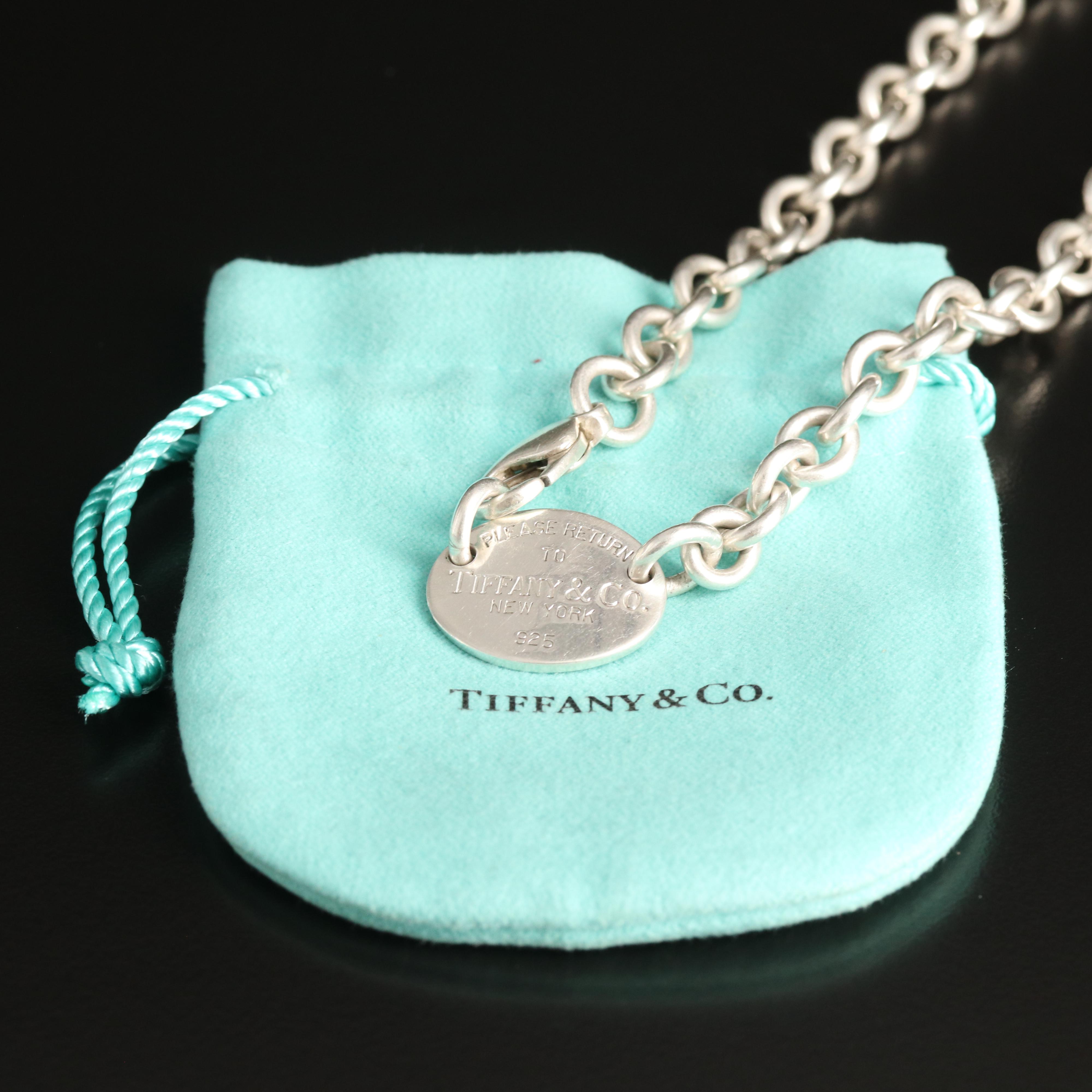 Tiffany & Co. "Return to Tiffany" Sterling Necklace