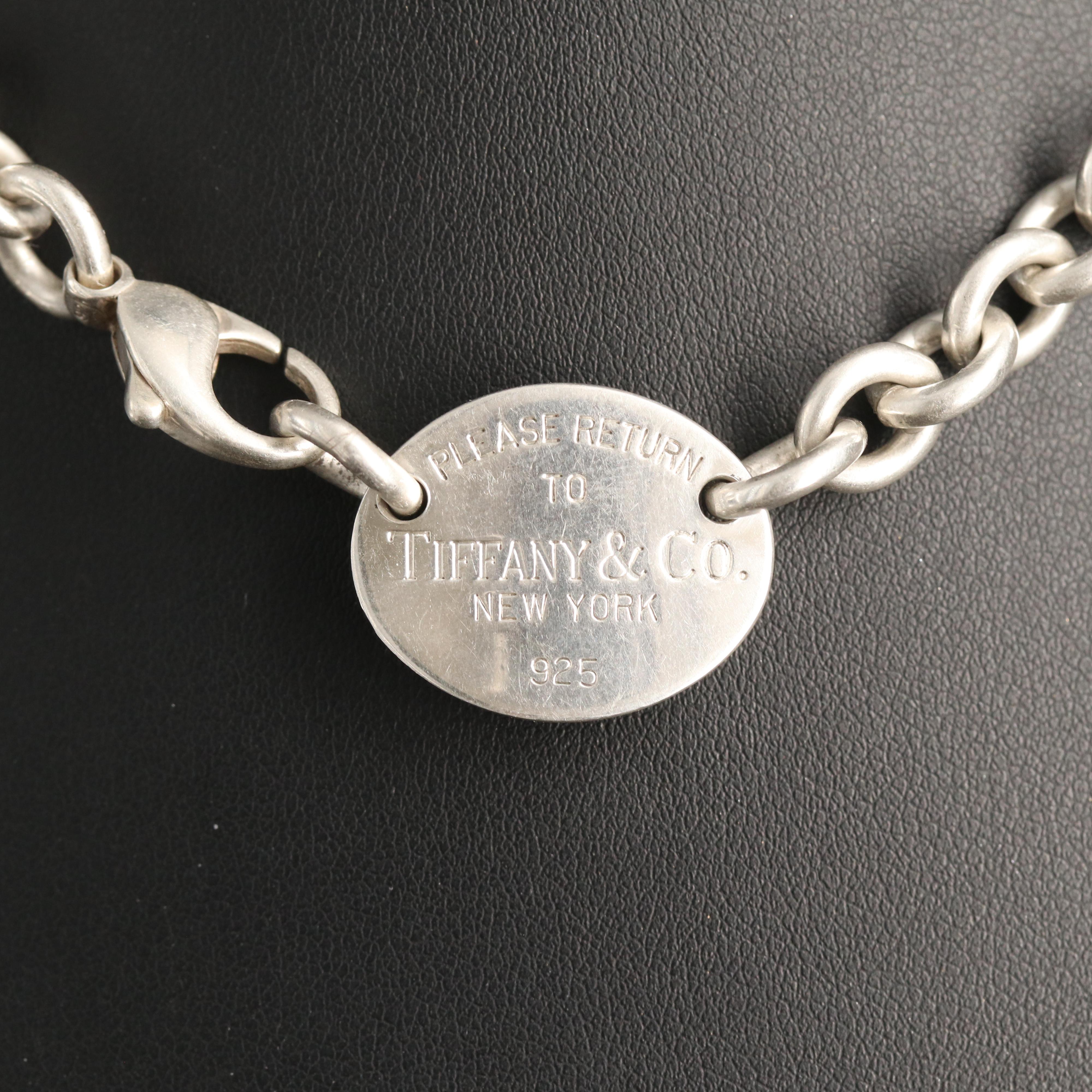 Tiffany & Co. "Return to Tiffany" Sterling Necklace