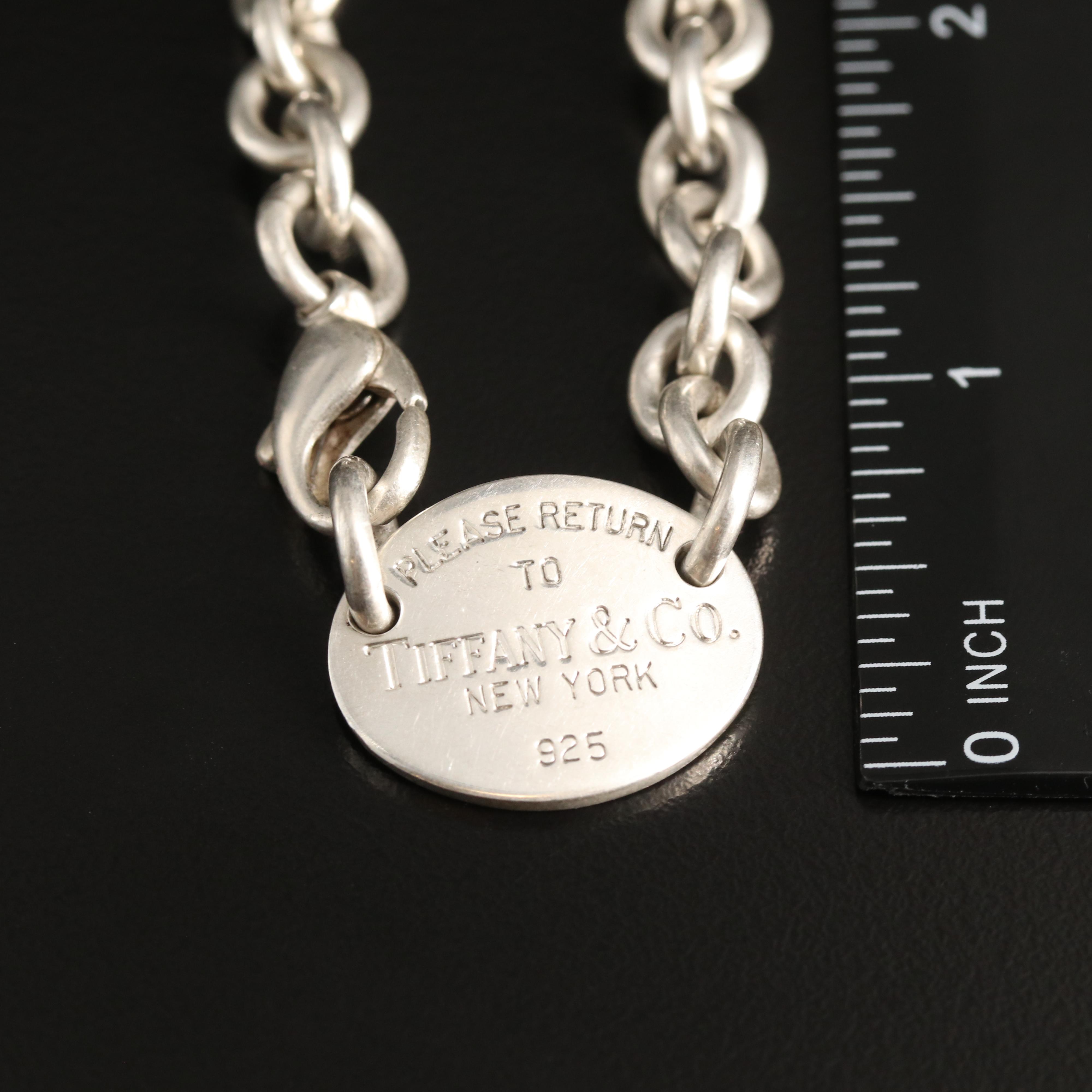 Tiffany & Co. "Return to Tiffany" Sterling Necklace
