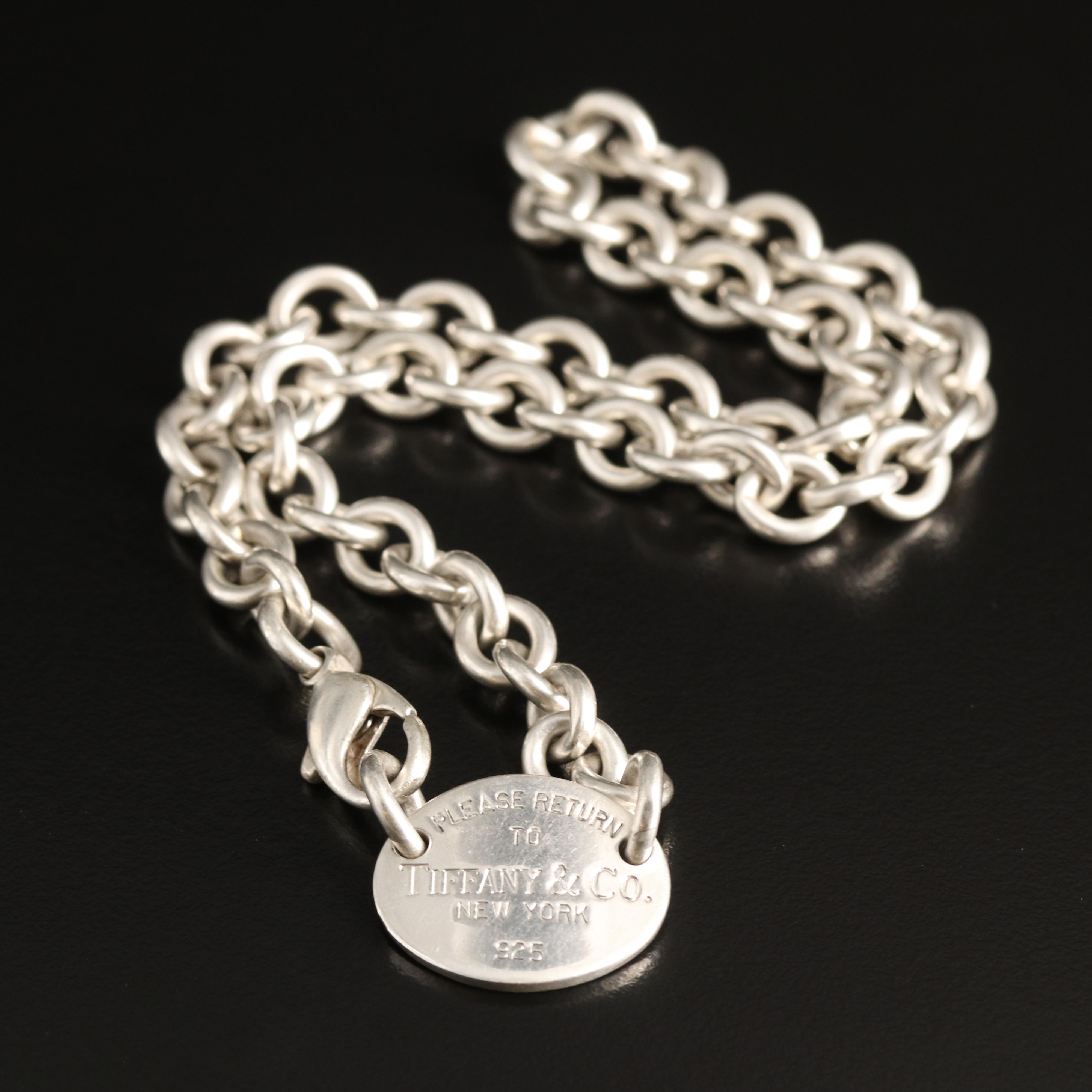 Tiffany & Co. "Return to Tiffany" Sterling Necklace