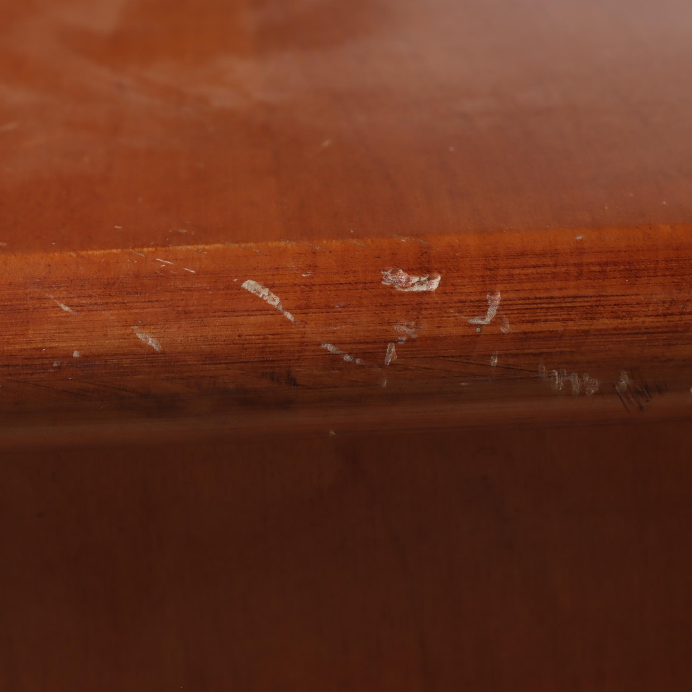 American Colonial Style Maple Six-Drawer Chest, Mid-20th Century