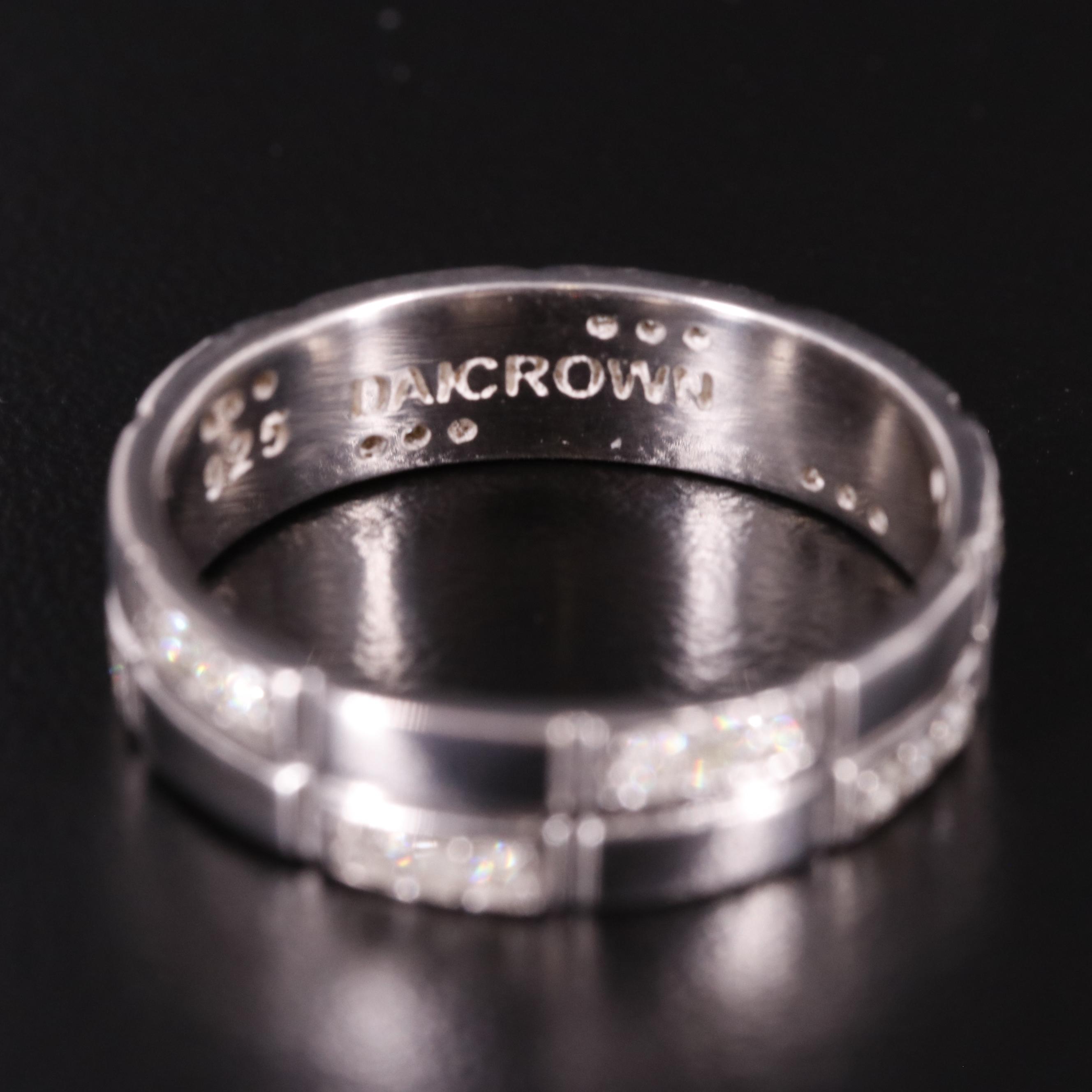 Sterling Diamond Band