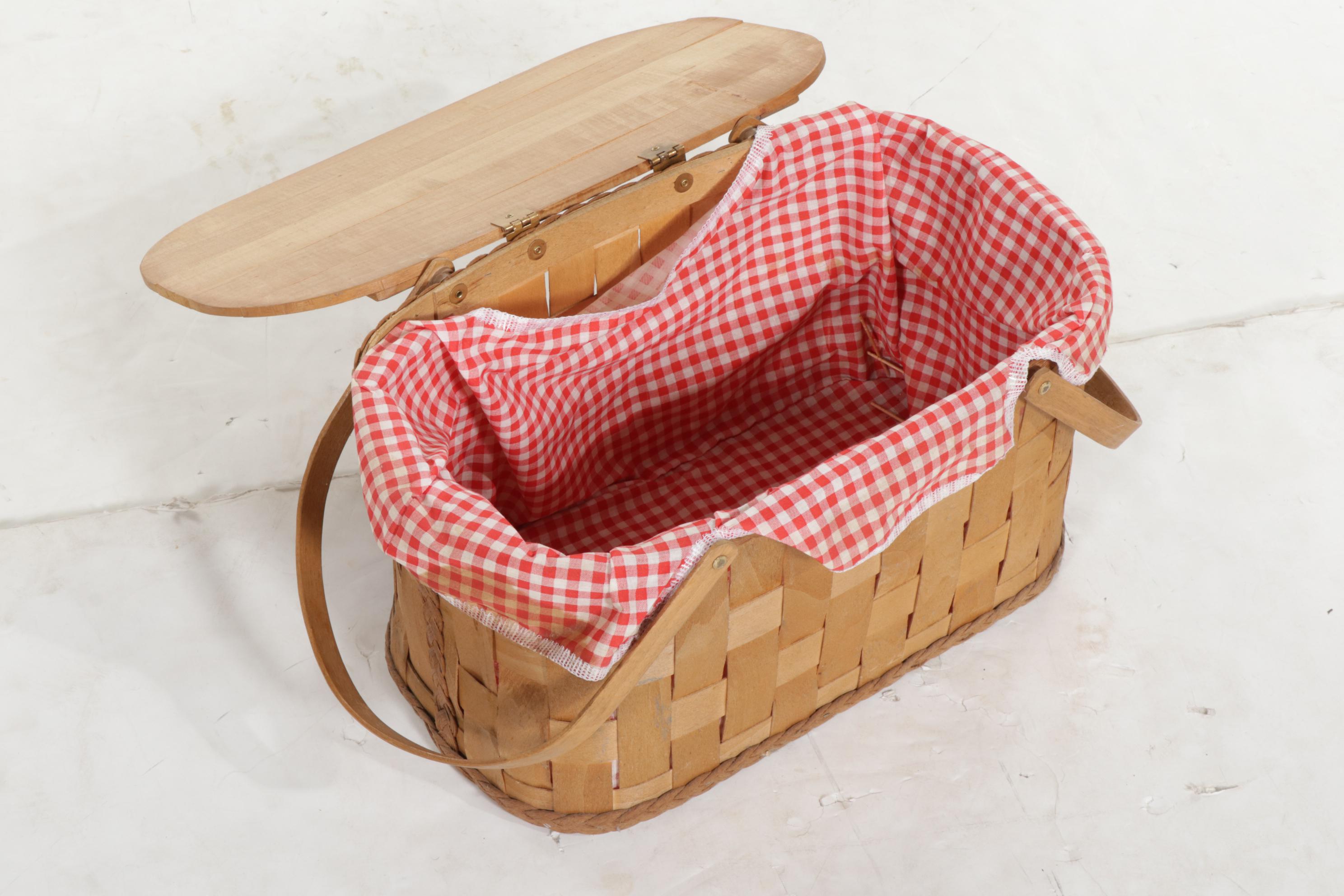 Dietz Little Wizard Lantern, Picnic Basket and Wall-Mount Match Safe