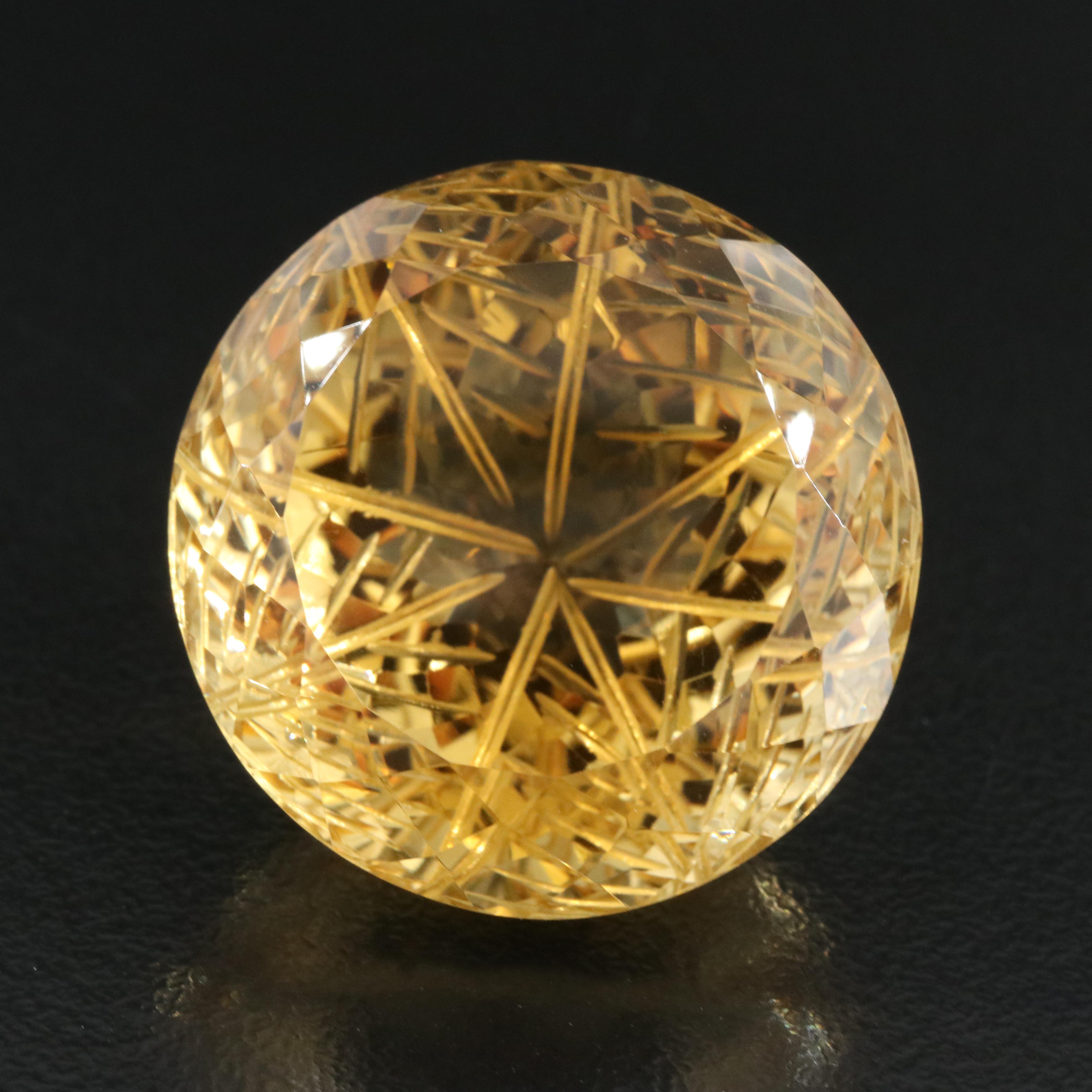 Loose 58.86 CT Citrine