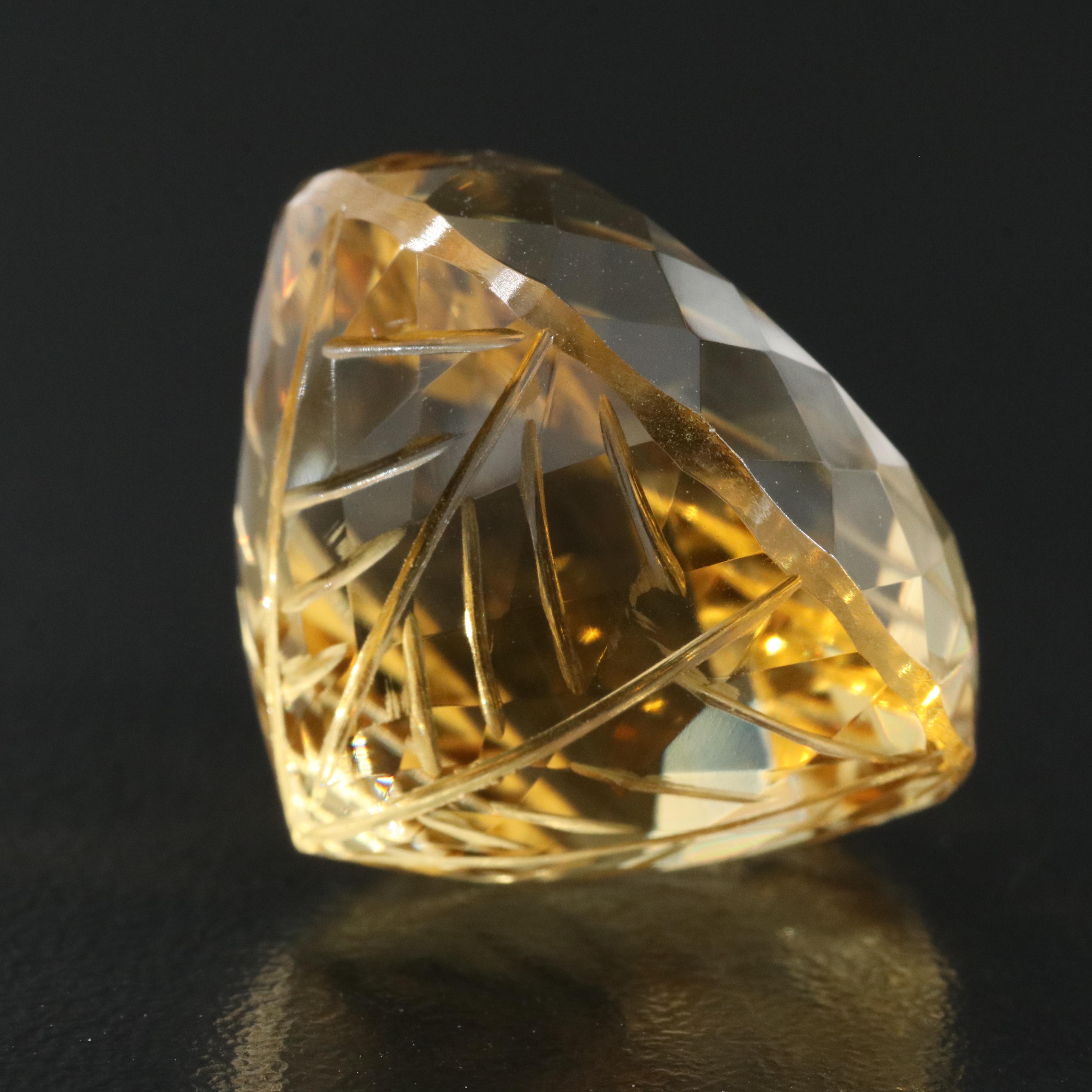 Loose 58.86 CT Citrine