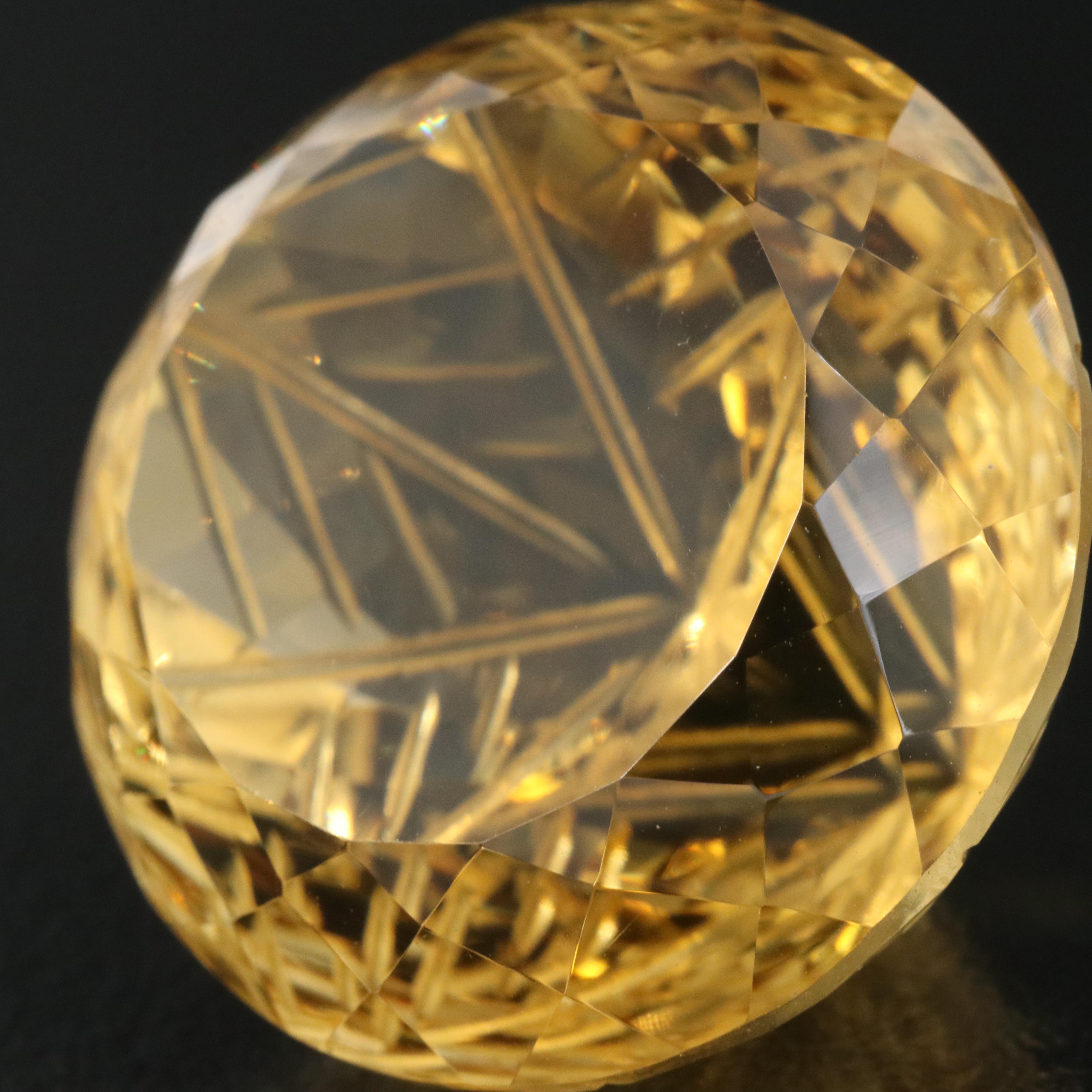 Loose 58.86 CT Citrine