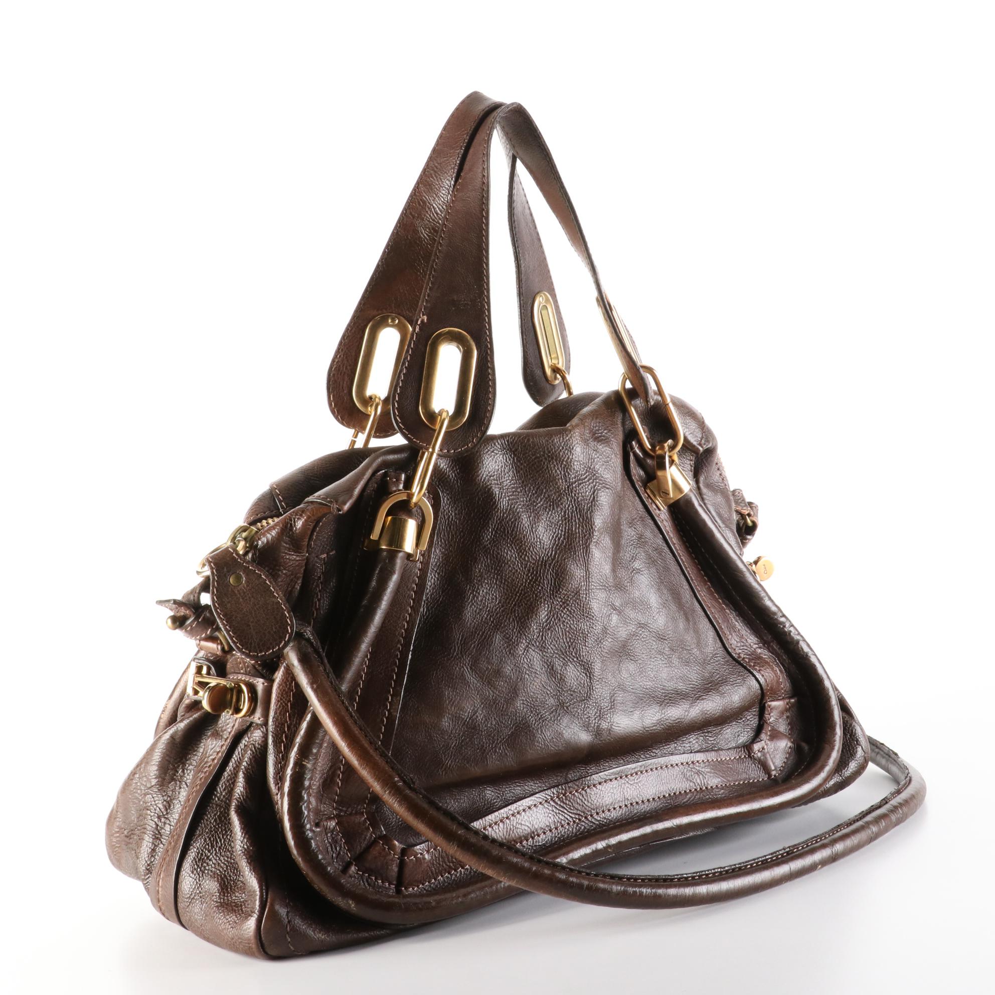 Chloé Paraty Leather Shoulder Bag