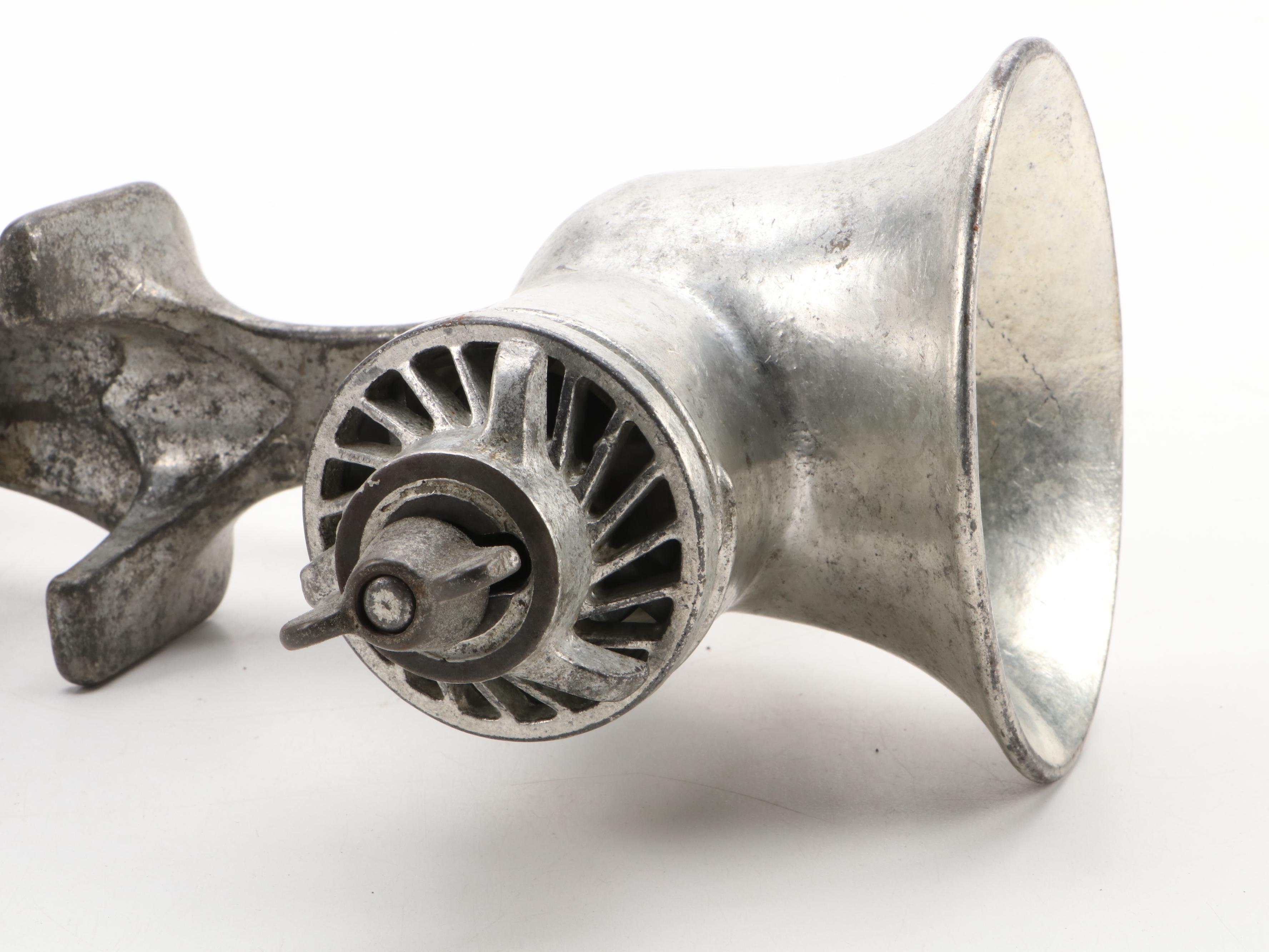 Griswold and Other Cast Iron Pans with Blue Bird Pie Pans and Other Kitchenware