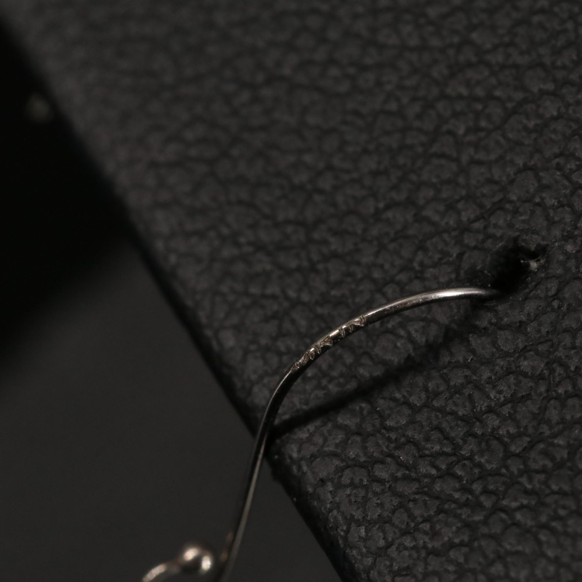 14K Blue Topaz Textured Drop Earrings