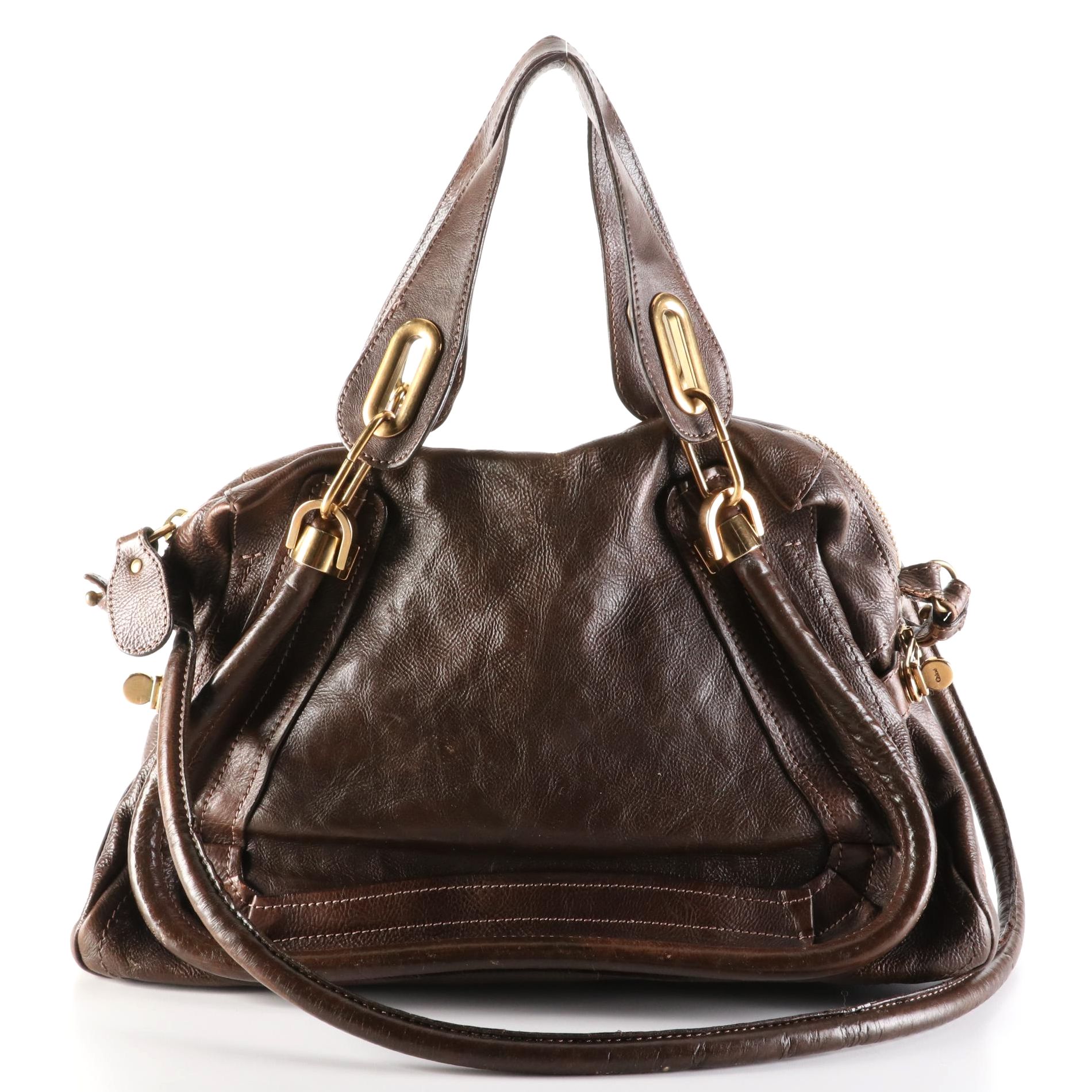 Chloé Paraty Leather Shoulder Bag