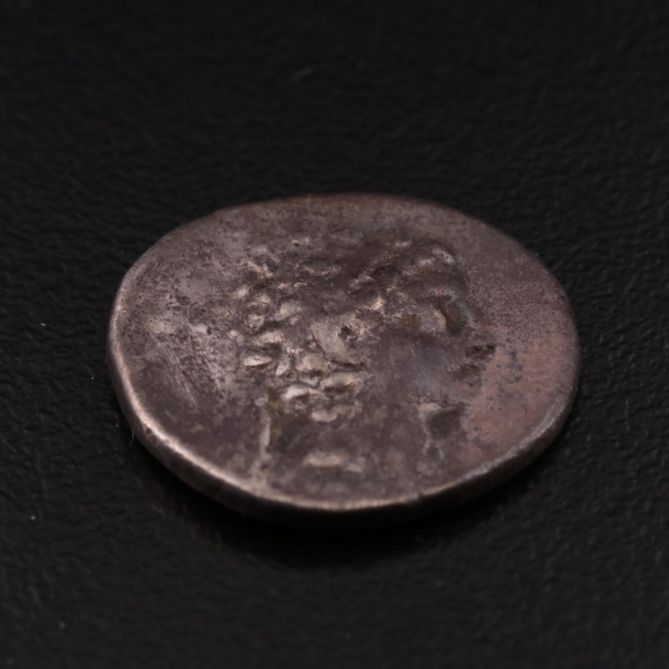 Ancient Cappadocian Kingdom AR Drachm Coin of Ariarathes IV, ca. 200 B.C.