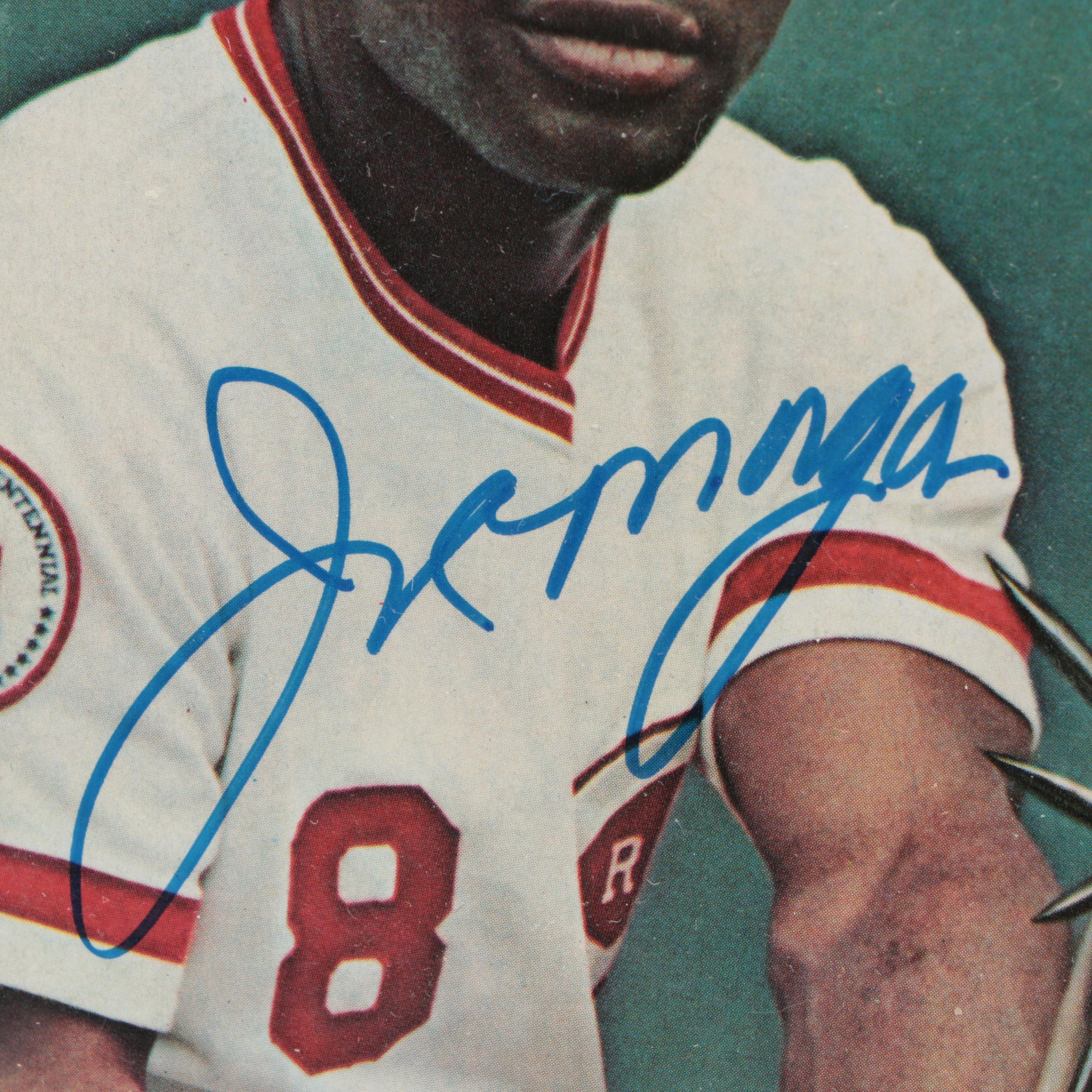 Joe Morgan and Pete Rose Signed Sport Magazine, Framed In Matted Display