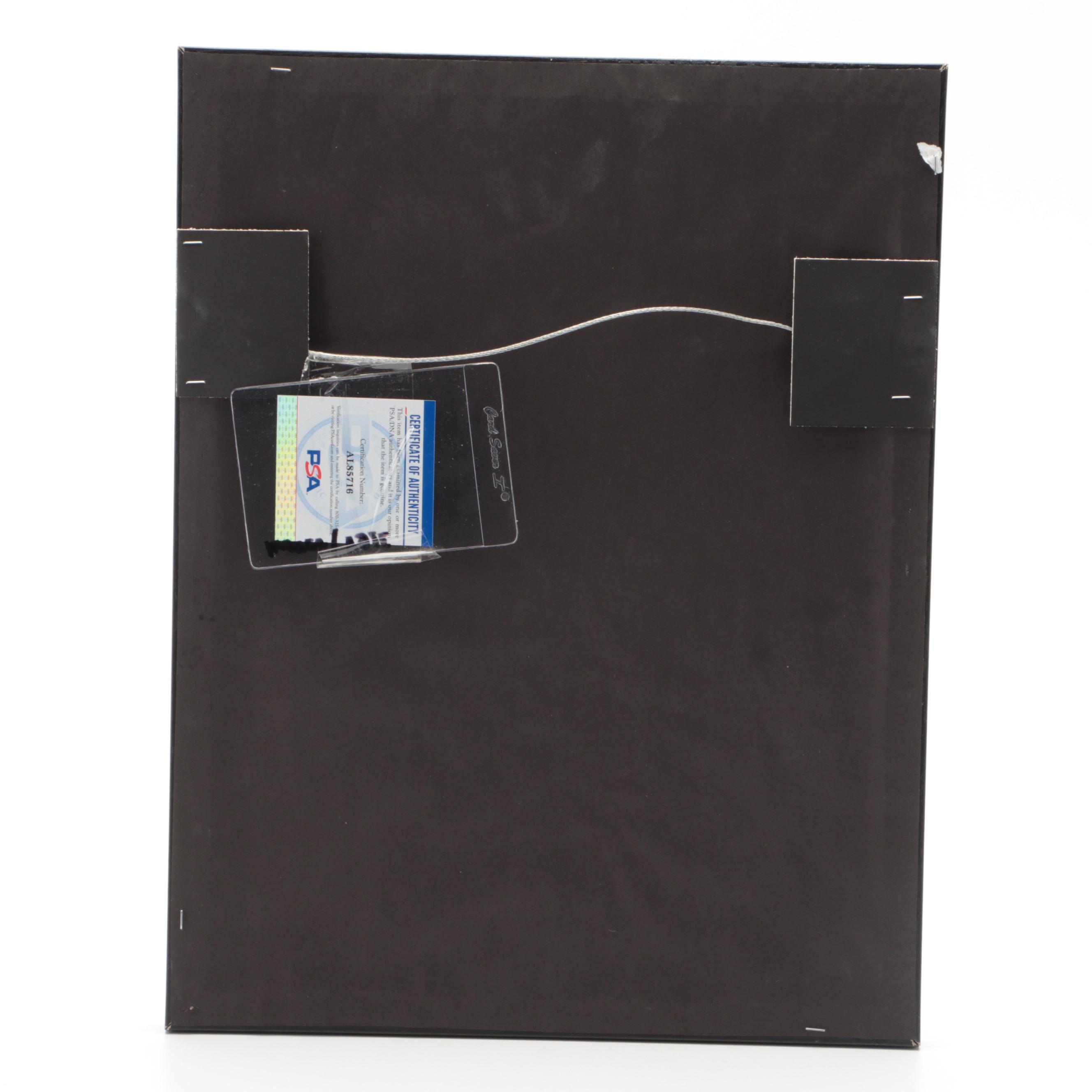 Joe Morgan and Pete Rose Signed Sport Magazine, Framed In Matted Display