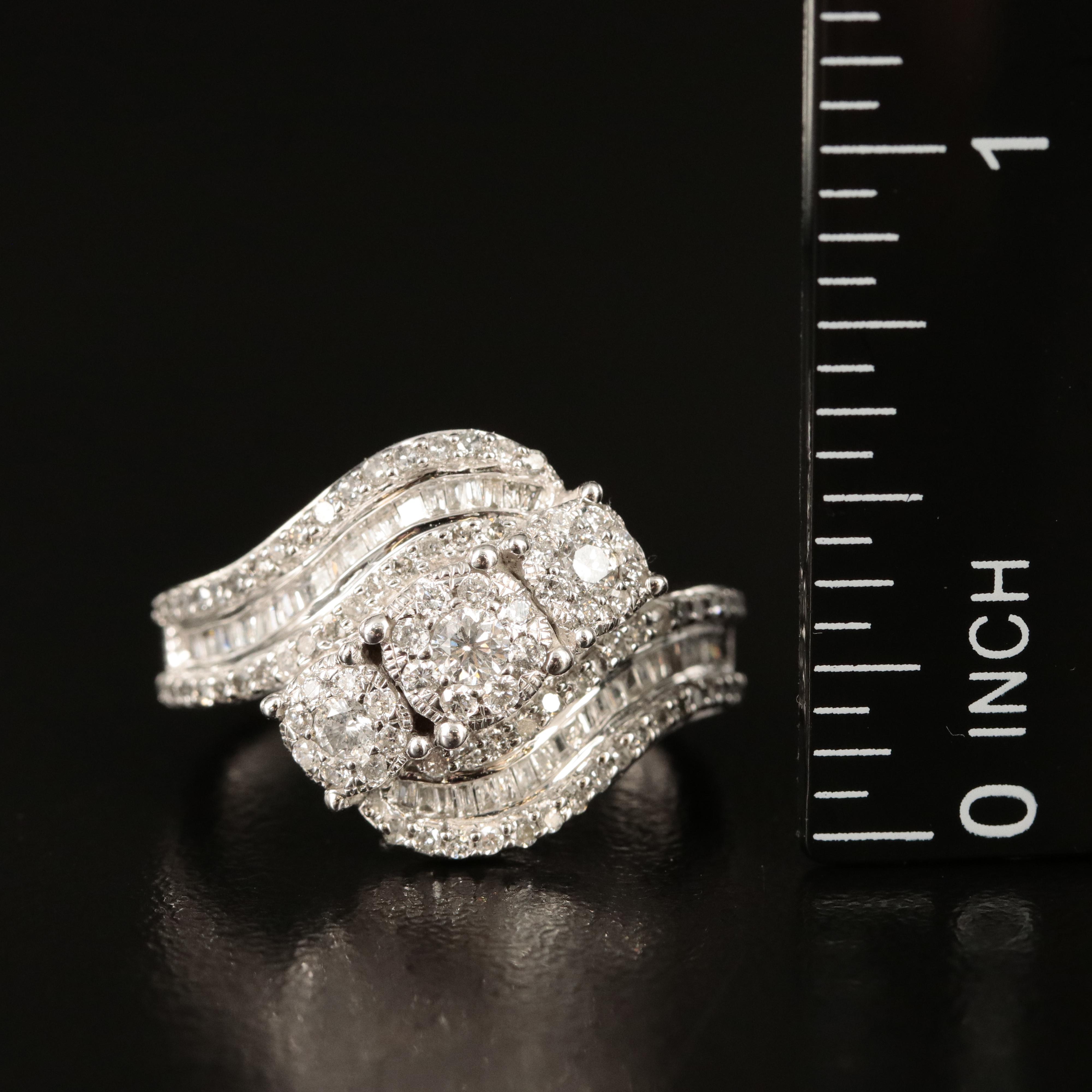 10K 1.03 CTW Diamond Ring