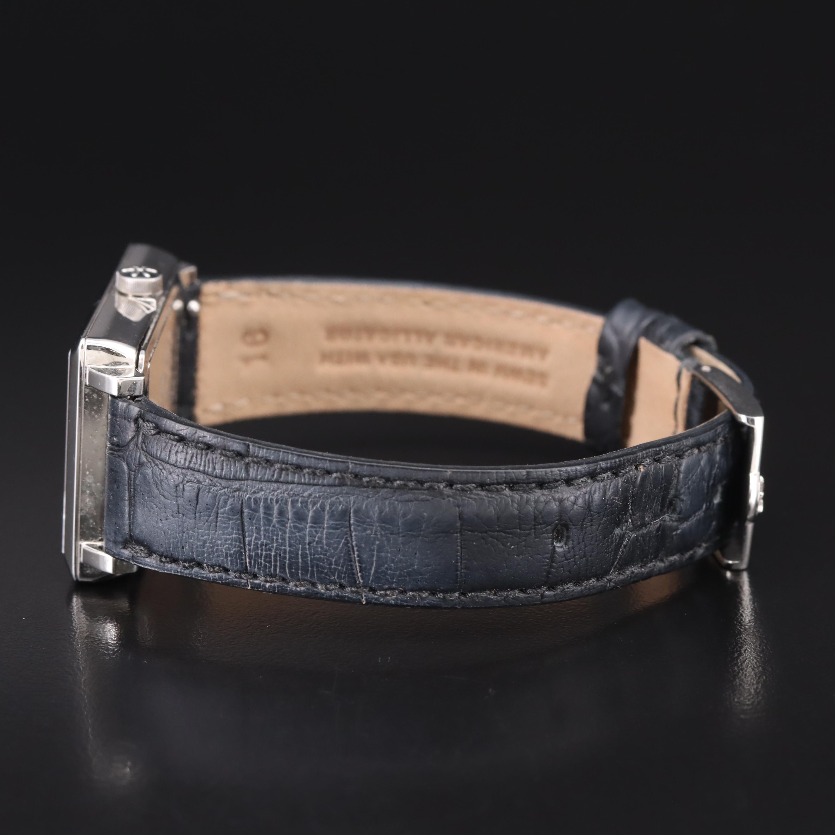 Shinola Gomelsky Malachite and Diamond Dial Watch