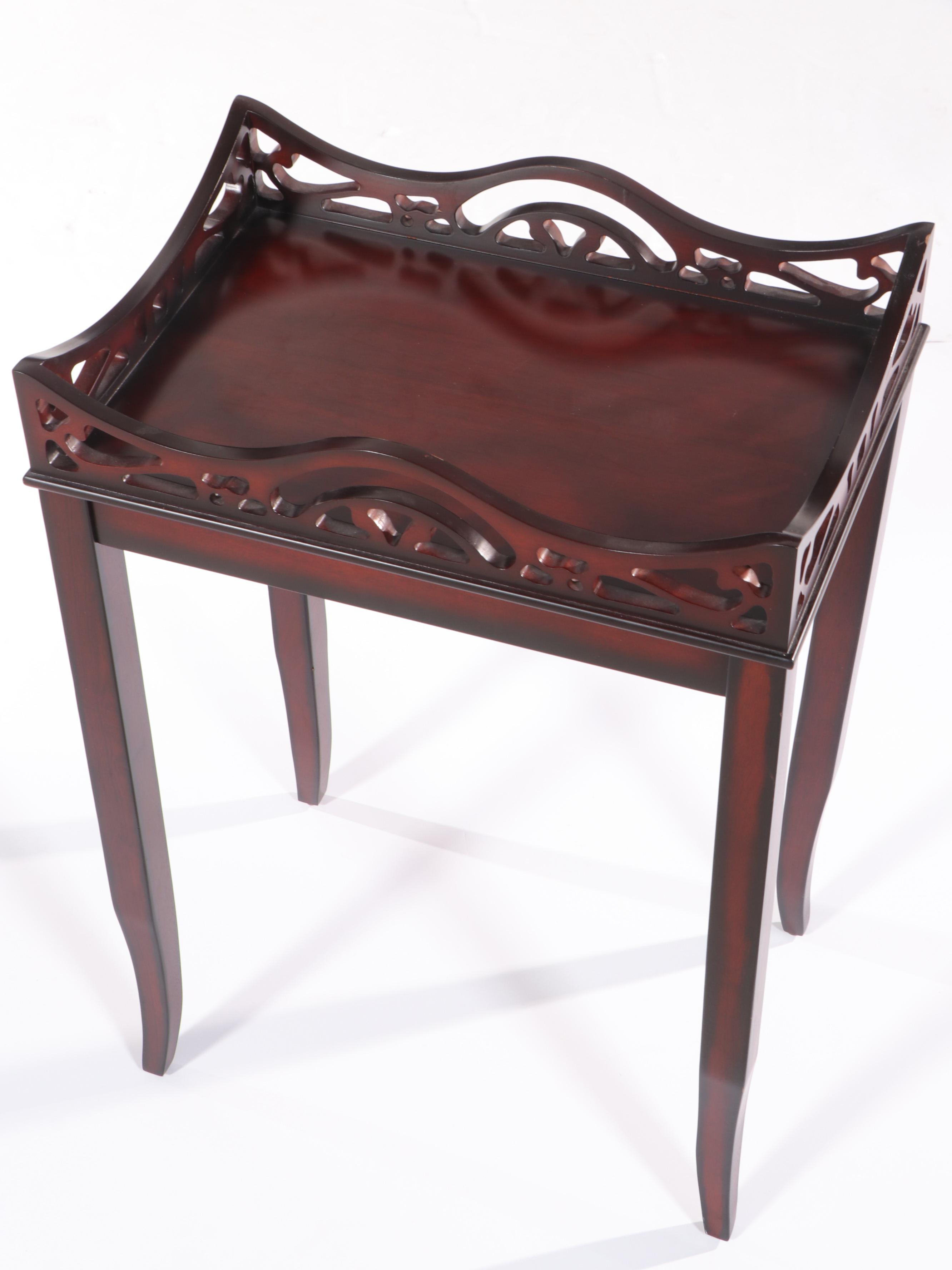 Two Federal Style Side Tables