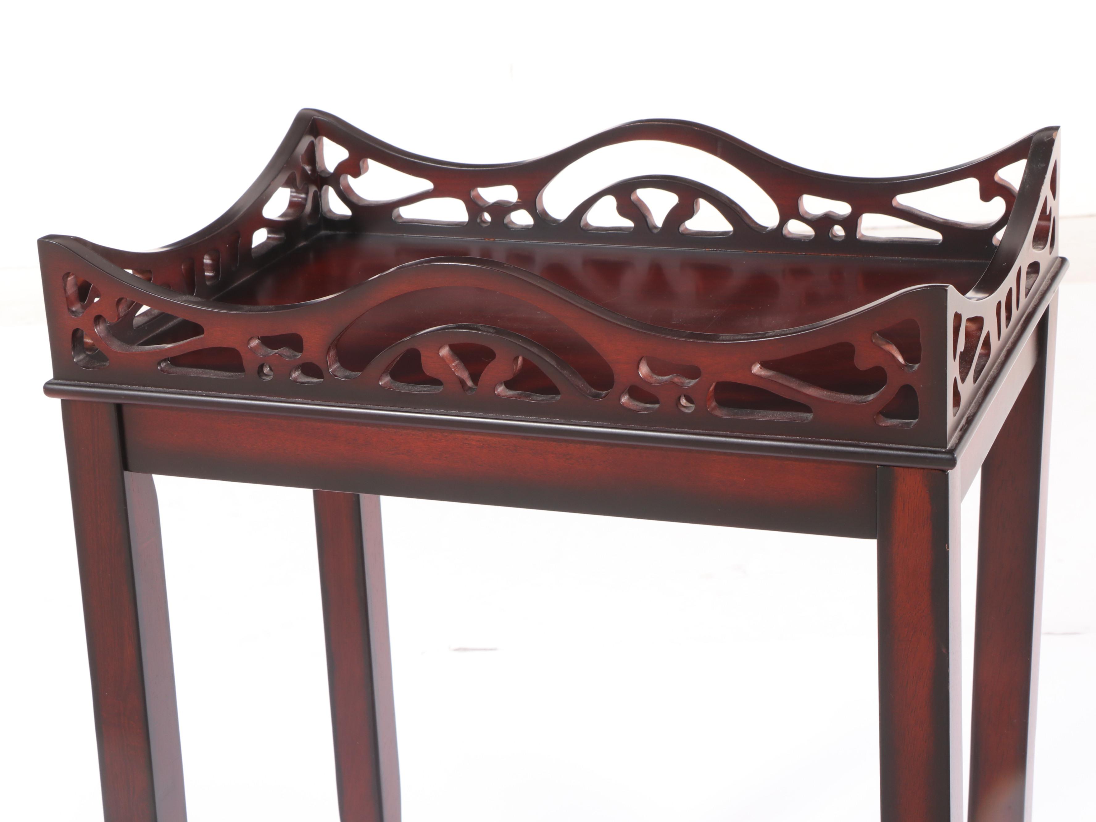 Two Federal Style Side Tables