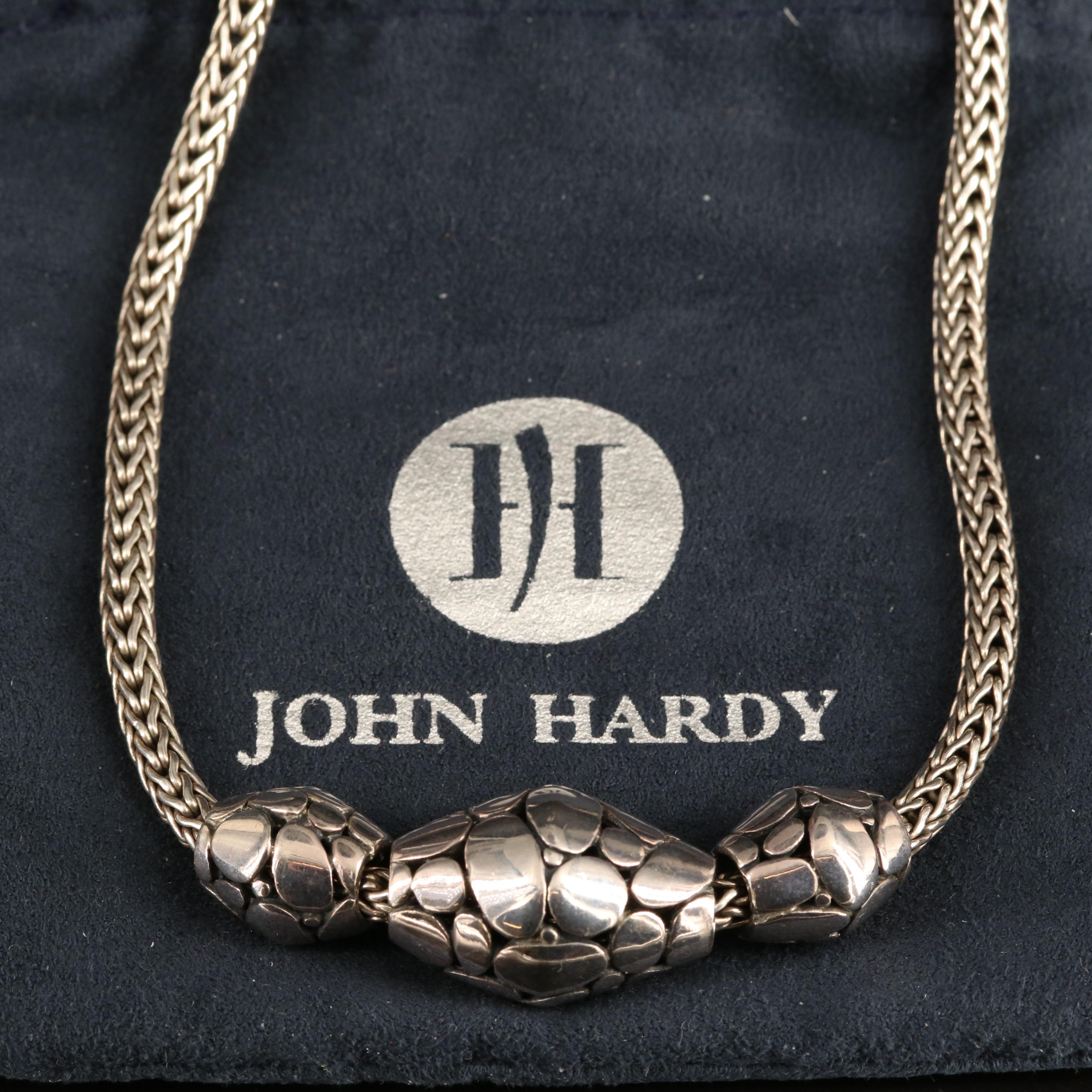 John Hardy "Kali Trio" Sterling Necklace