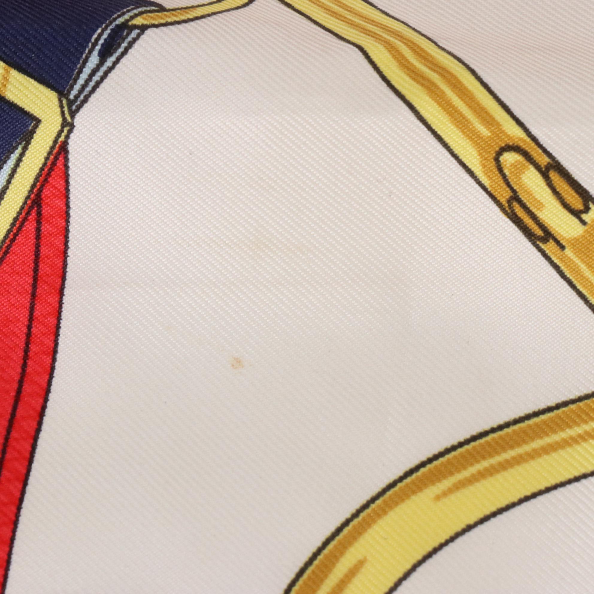 Hermès "Eperon d'Or" Silk Twill Scarf