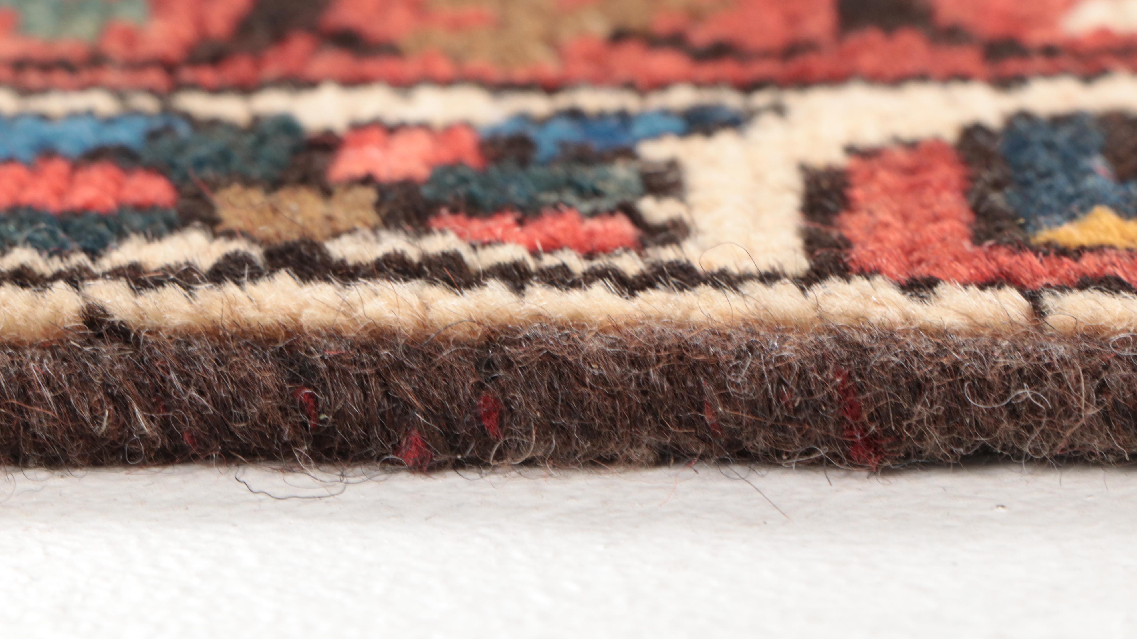 4' x 9'6 Hand-Knotted Persian Hamadan Long Area Rug