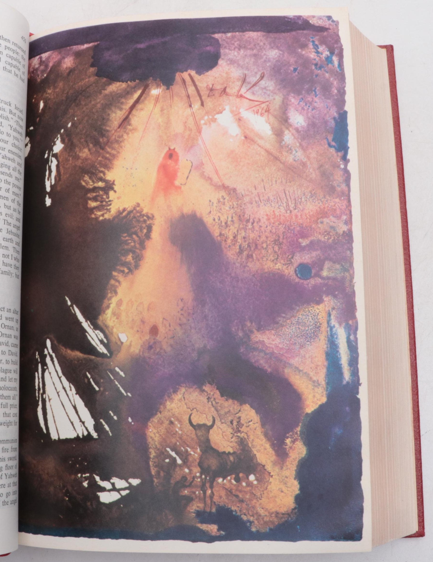 Salvador Dalí Illustrated Jerusalem Bible Edited by Alexander Jones, 1970