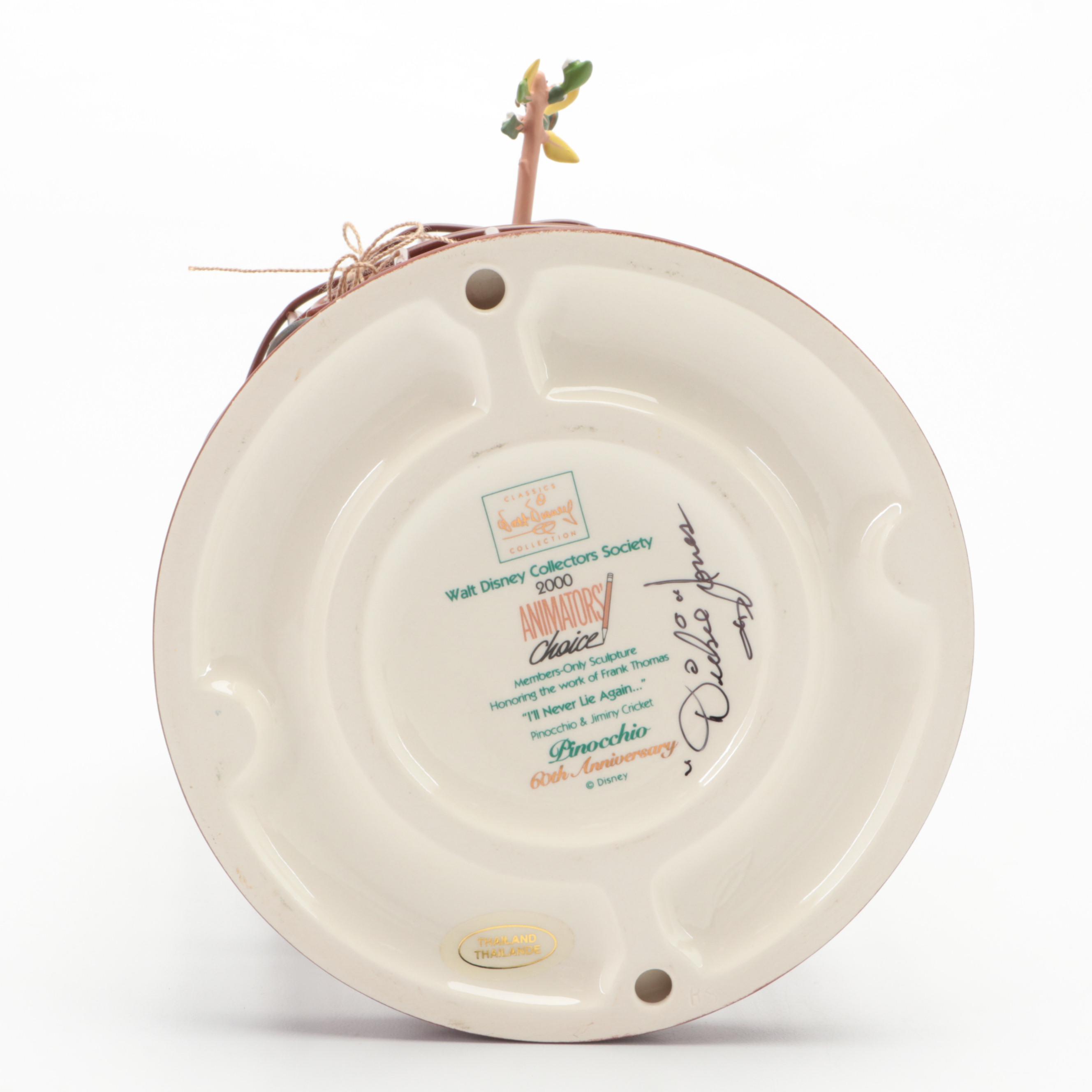 Walt Disney Classics "I'll Never Lie Again" of Pinocchio & Jiminy Cricket