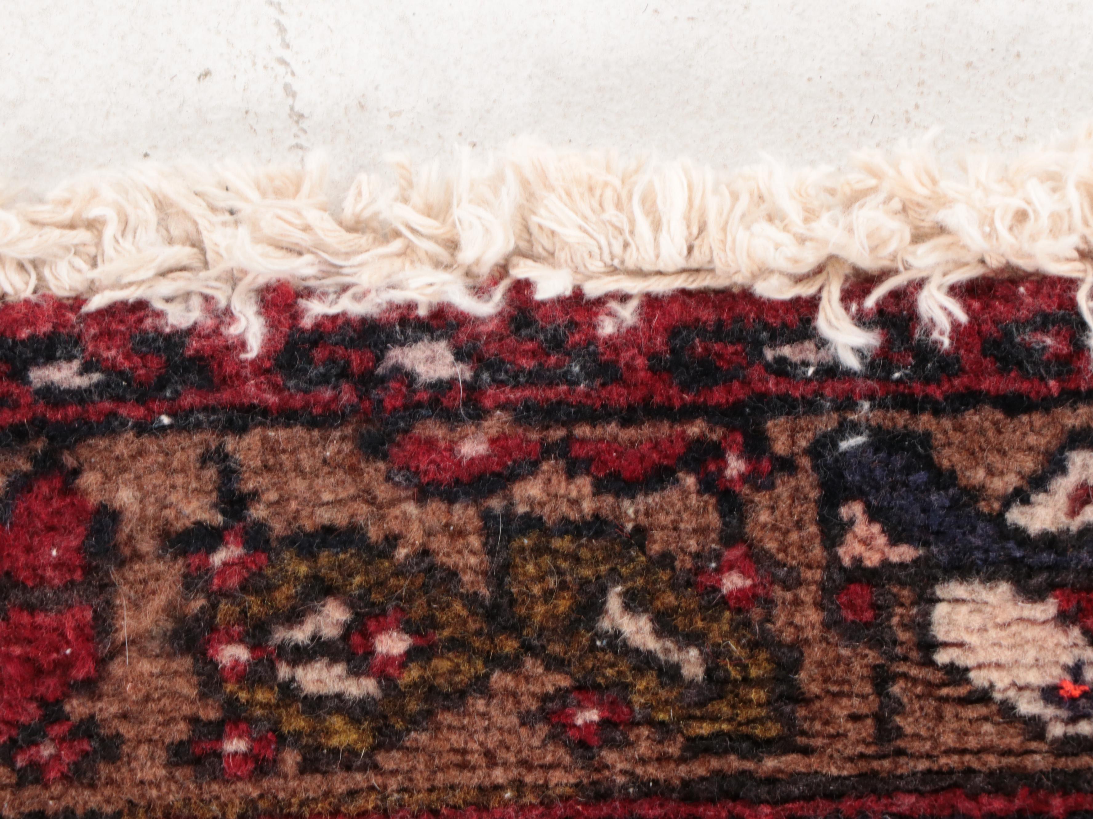 3'5 x 9'8 Hand-Knotted Persian Hamadan Long Rug