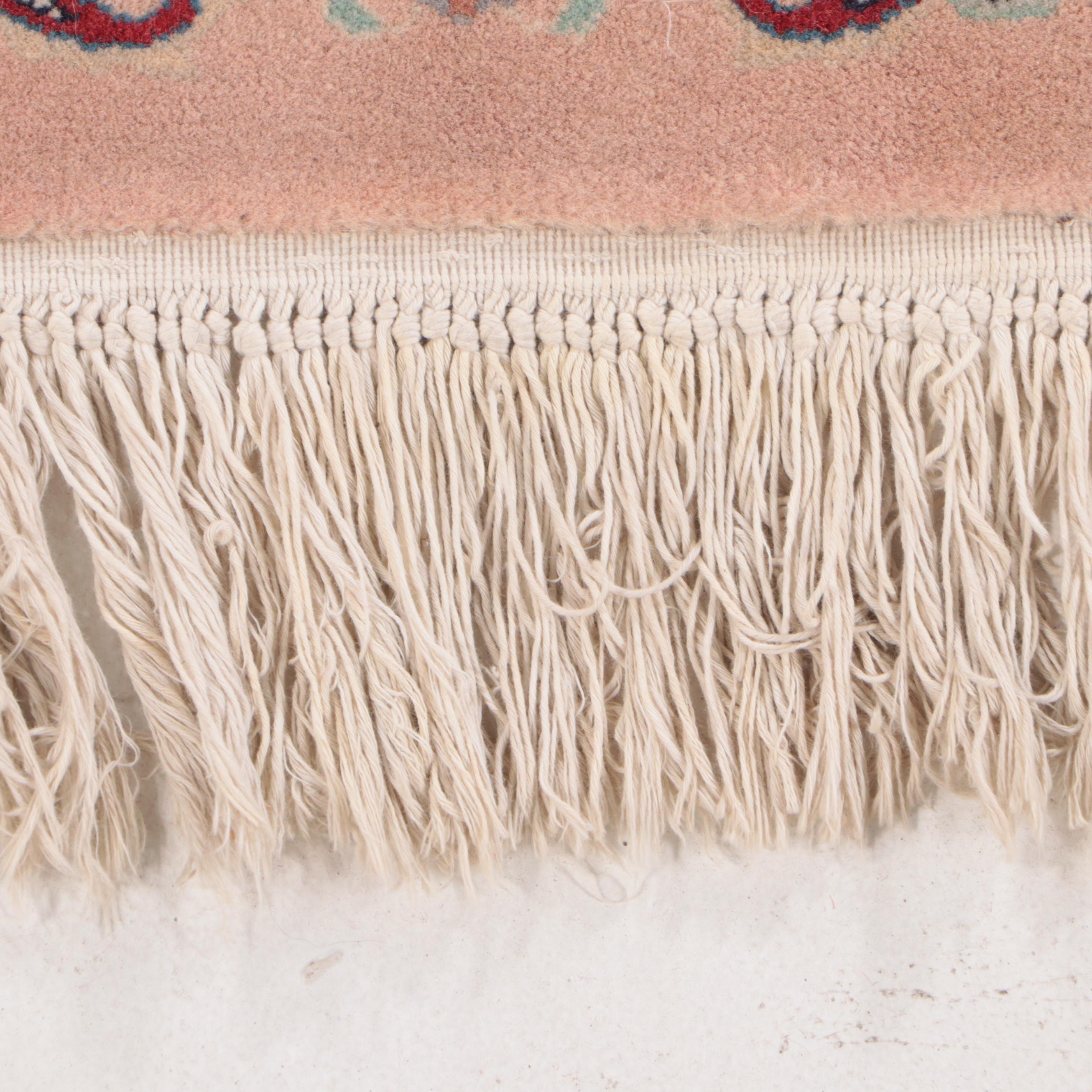 9'1 x 13'2 Hand-Knotted Persian Kerman Room Sized Rug