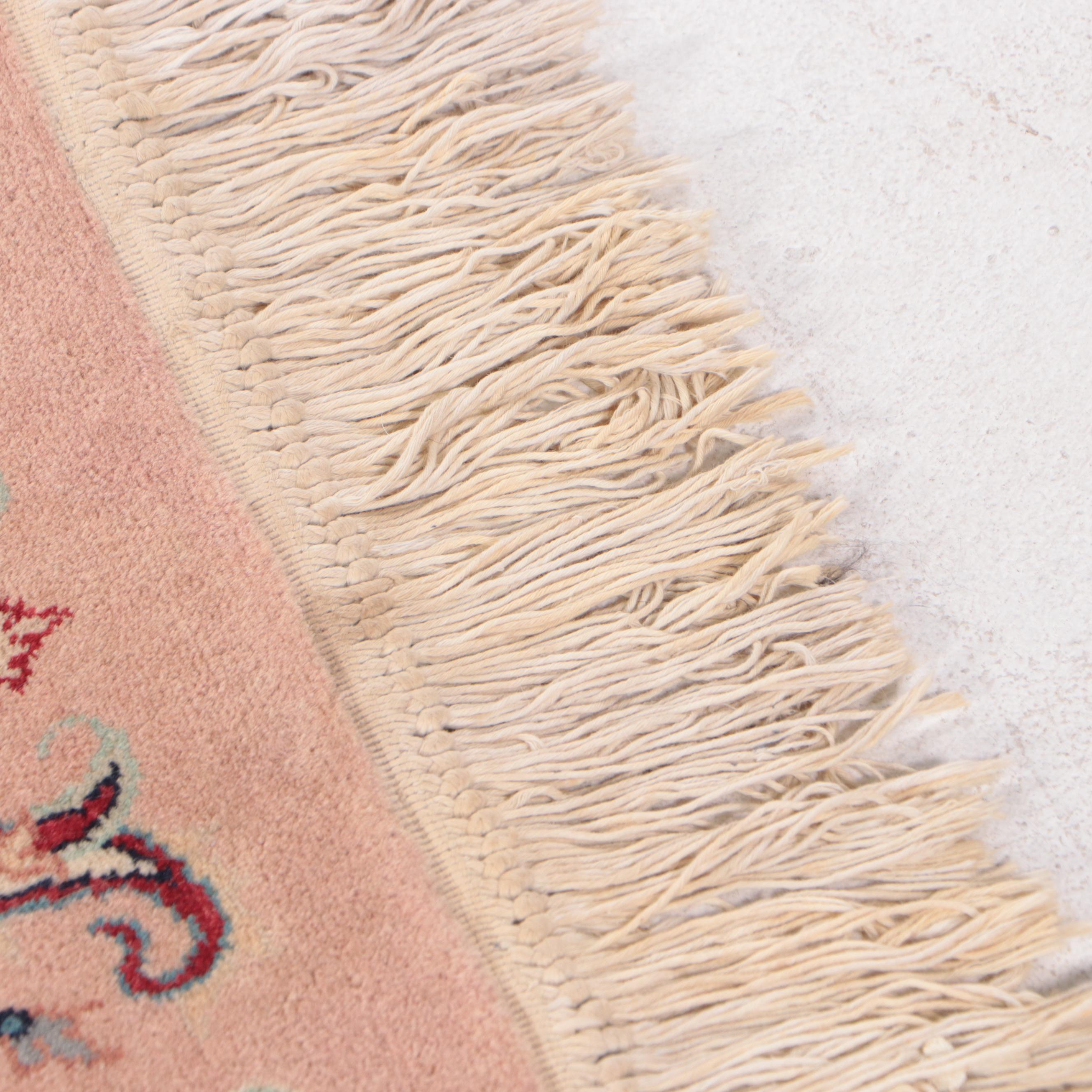 9'1 x 13'2 Hand-Knotted Persian Kerman Room Sized Rug