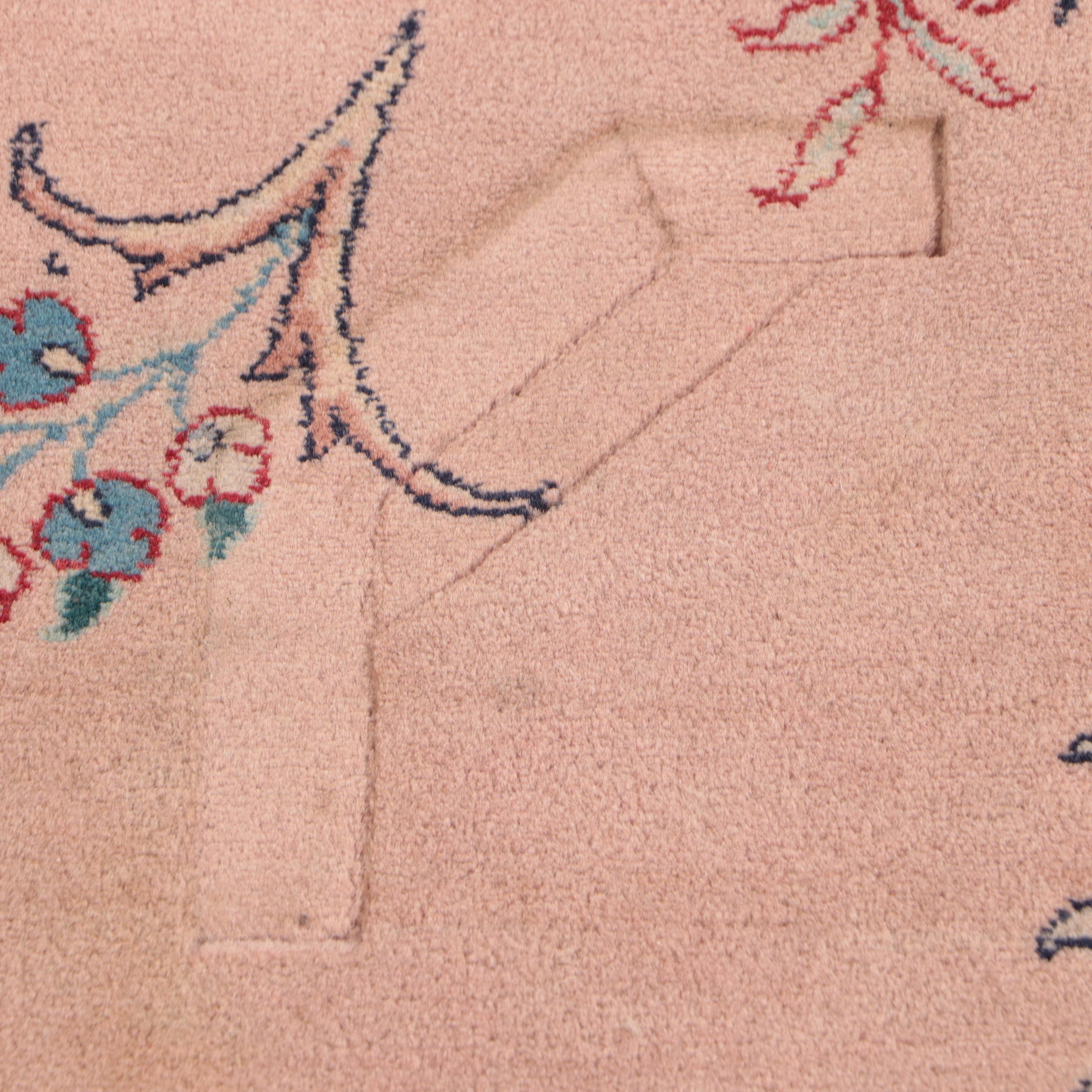 9'1 x 13'2 Hand-Knotted Persian Kerman Room Sized Rug