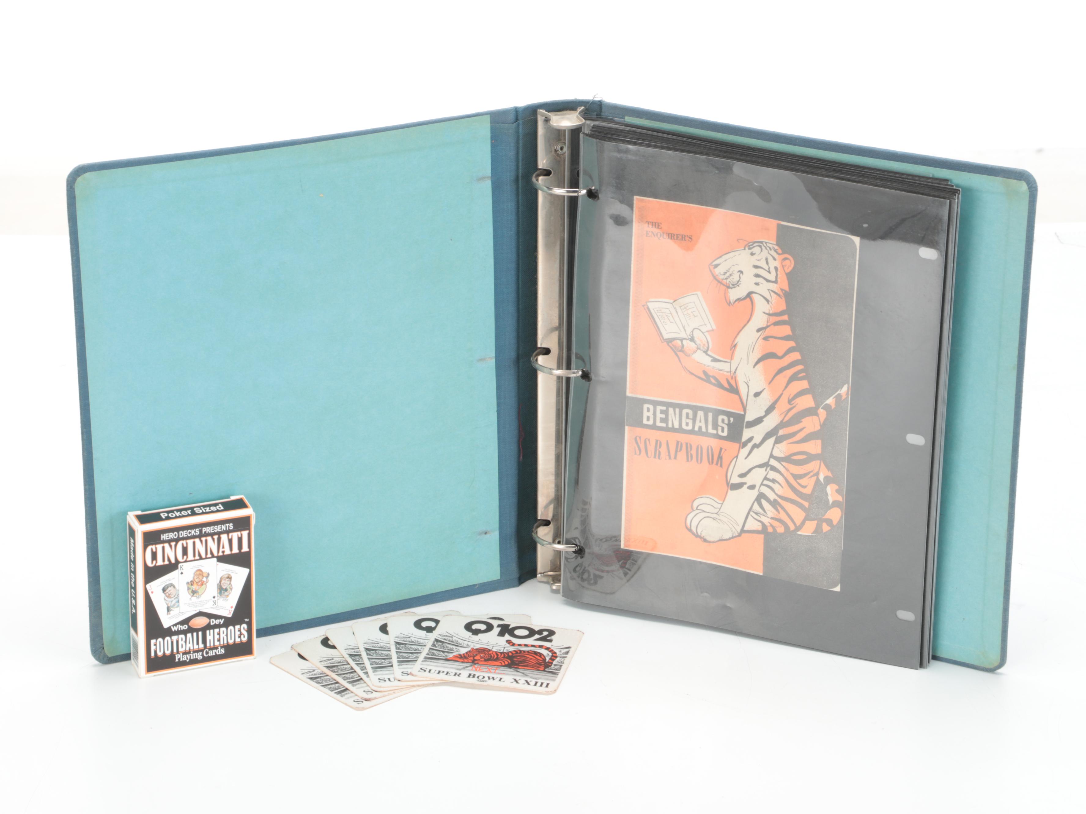 Bob Trumpy Signed Photo with Ohio State Jacket, Bengals Stuffed Animal, and More