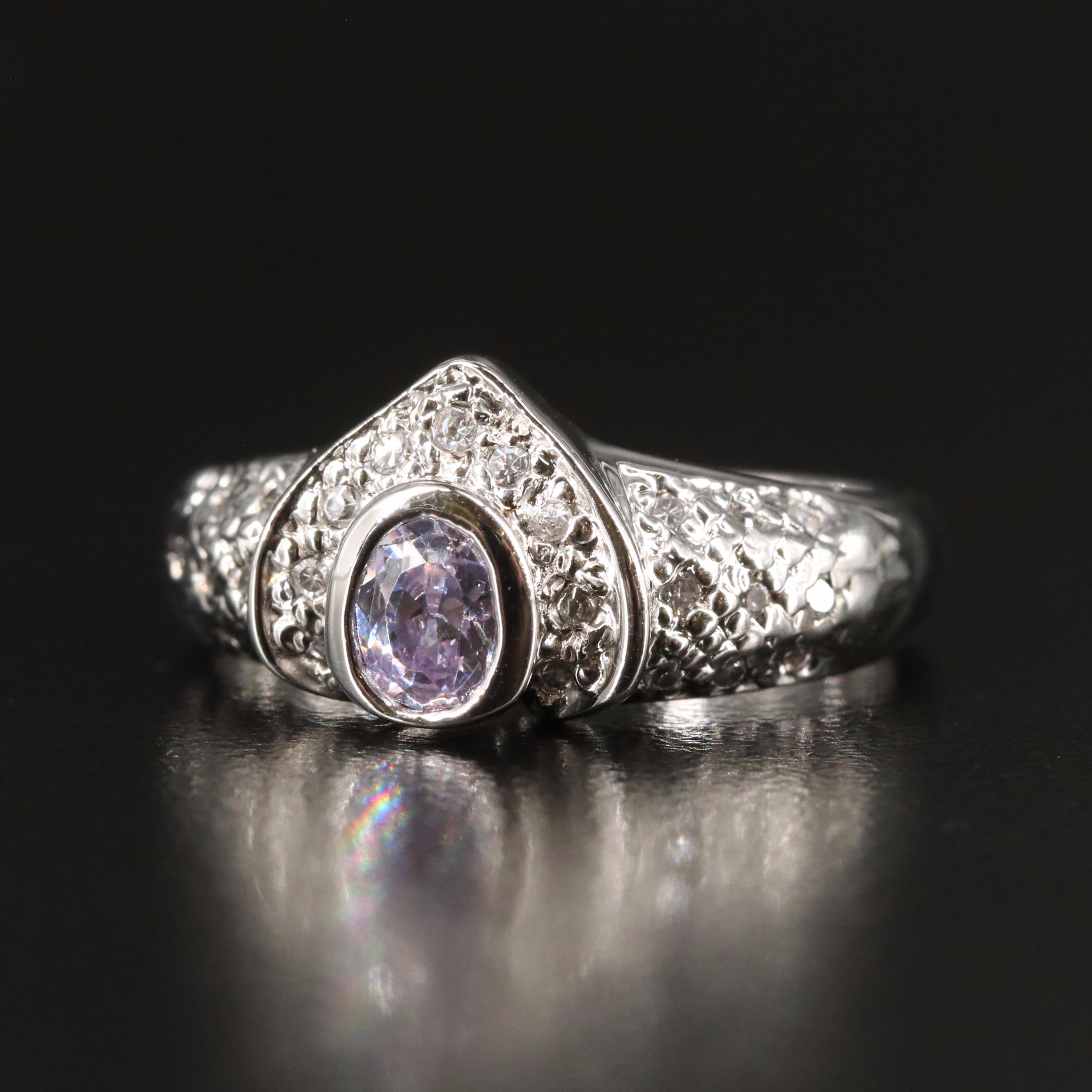 Sterling Cubic Zirconia Ring