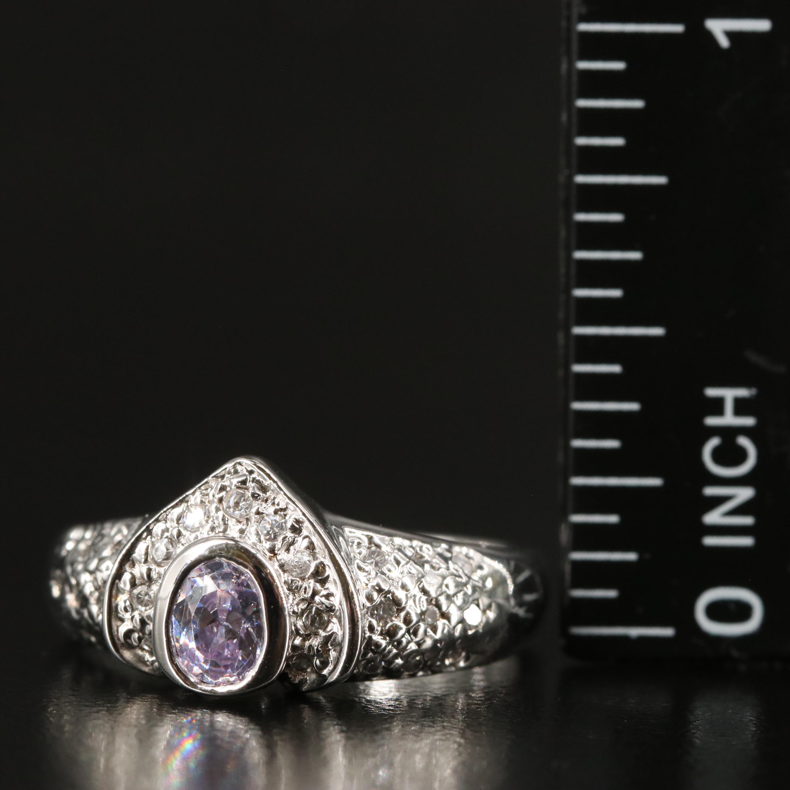Sterling Cubic Zirconia Ring