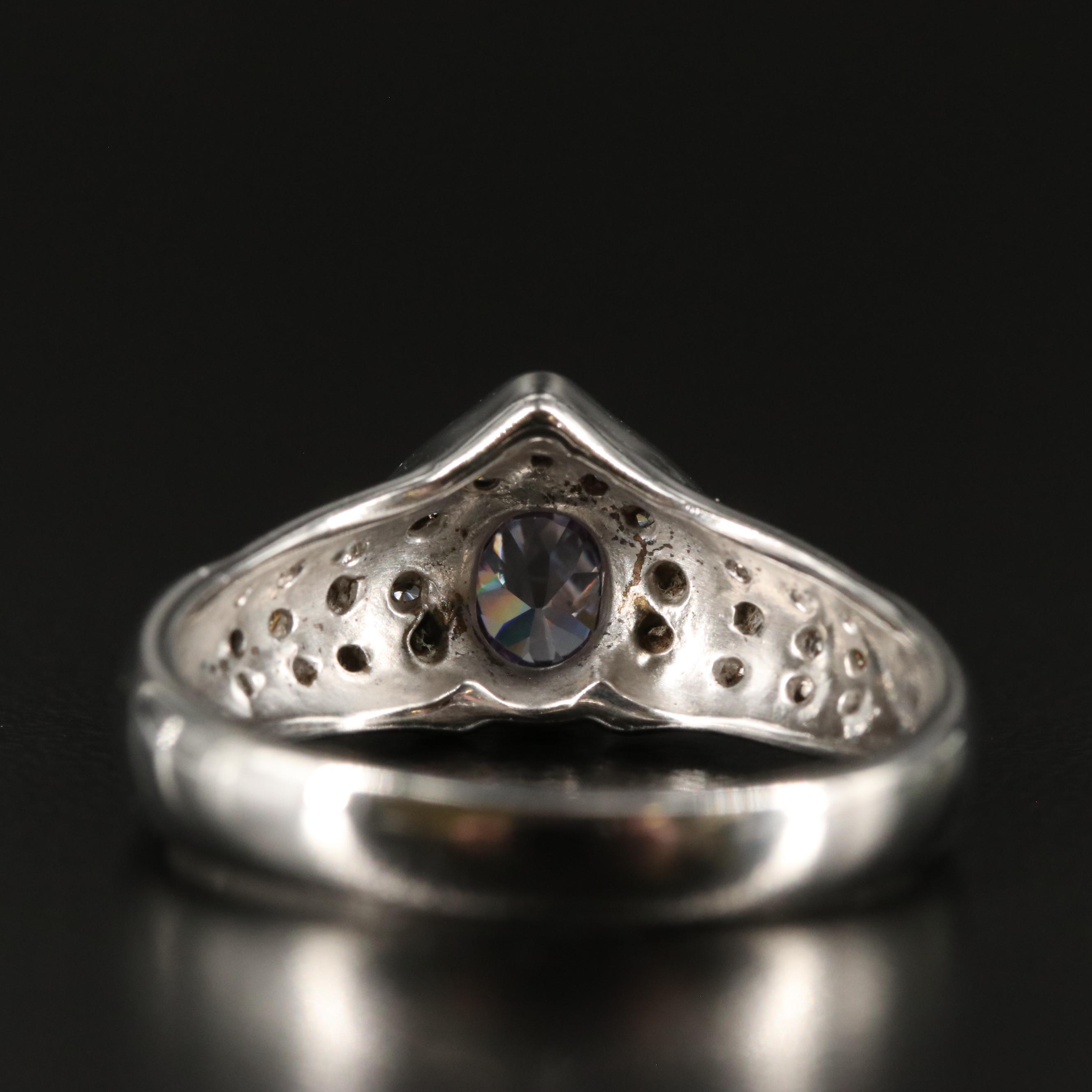 Sterling Cubic Zirconia Ring