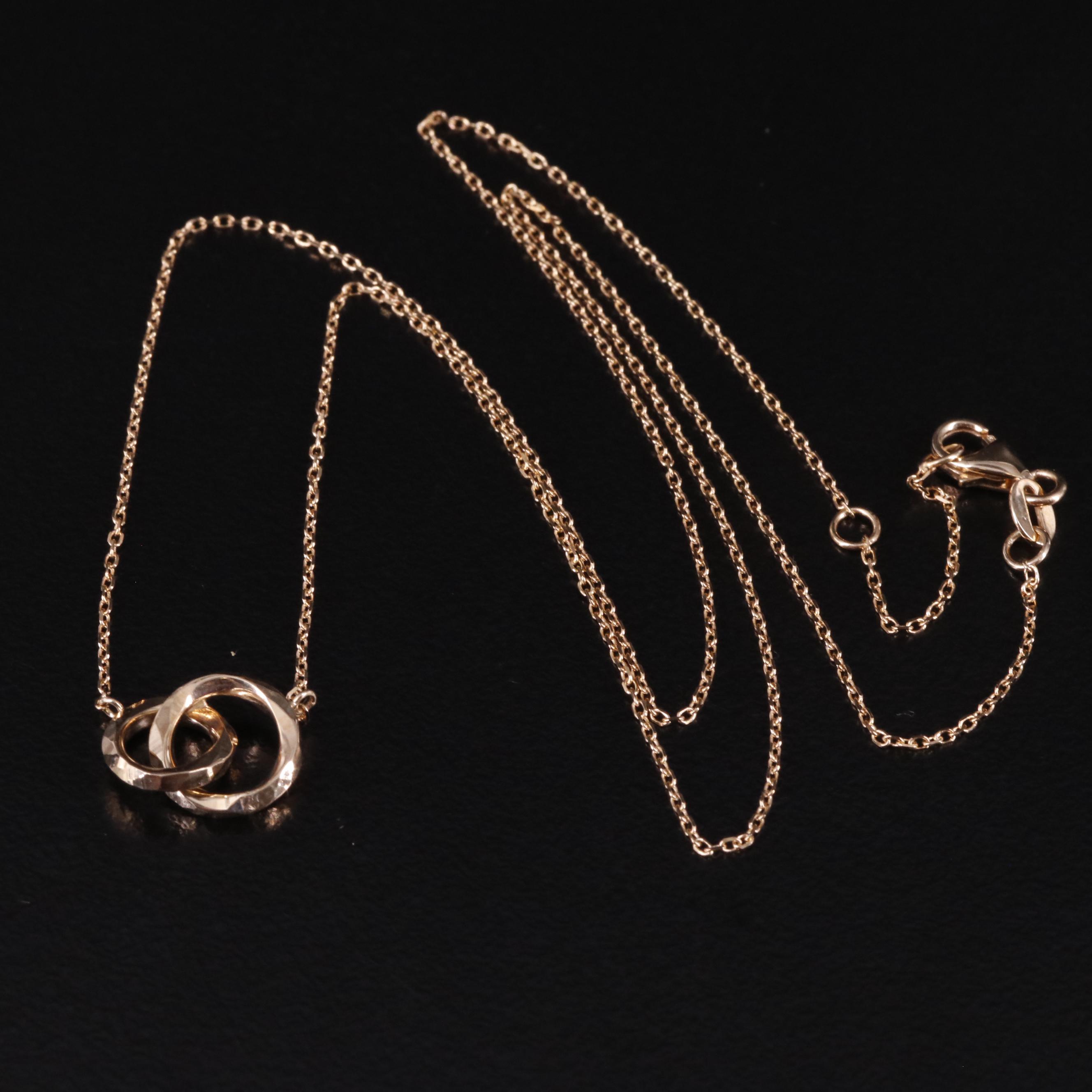 10K Cable Chain Necklace