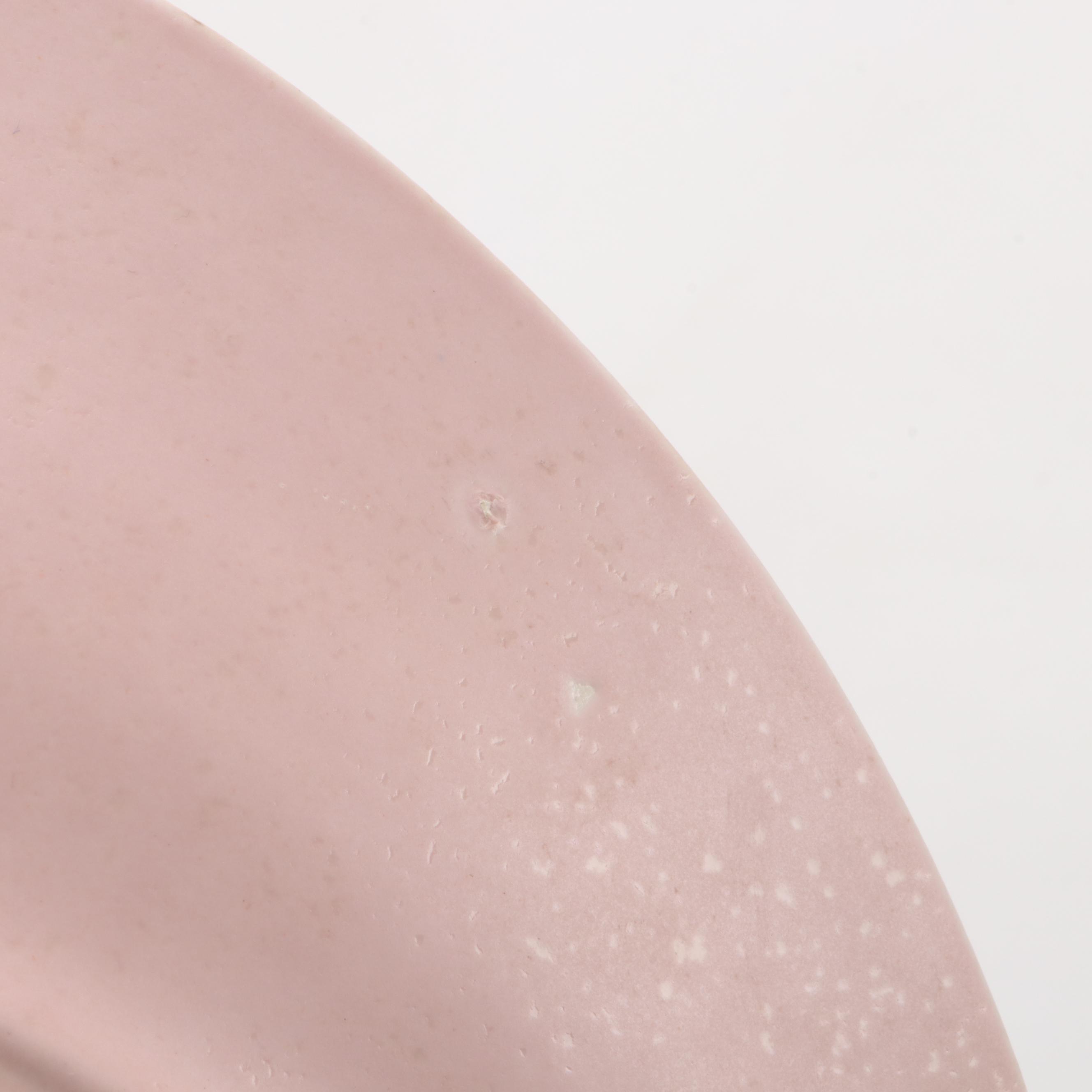 Mid Century Modern Pink Glazed Ceramic Tableware, Mid to Late 20th Century