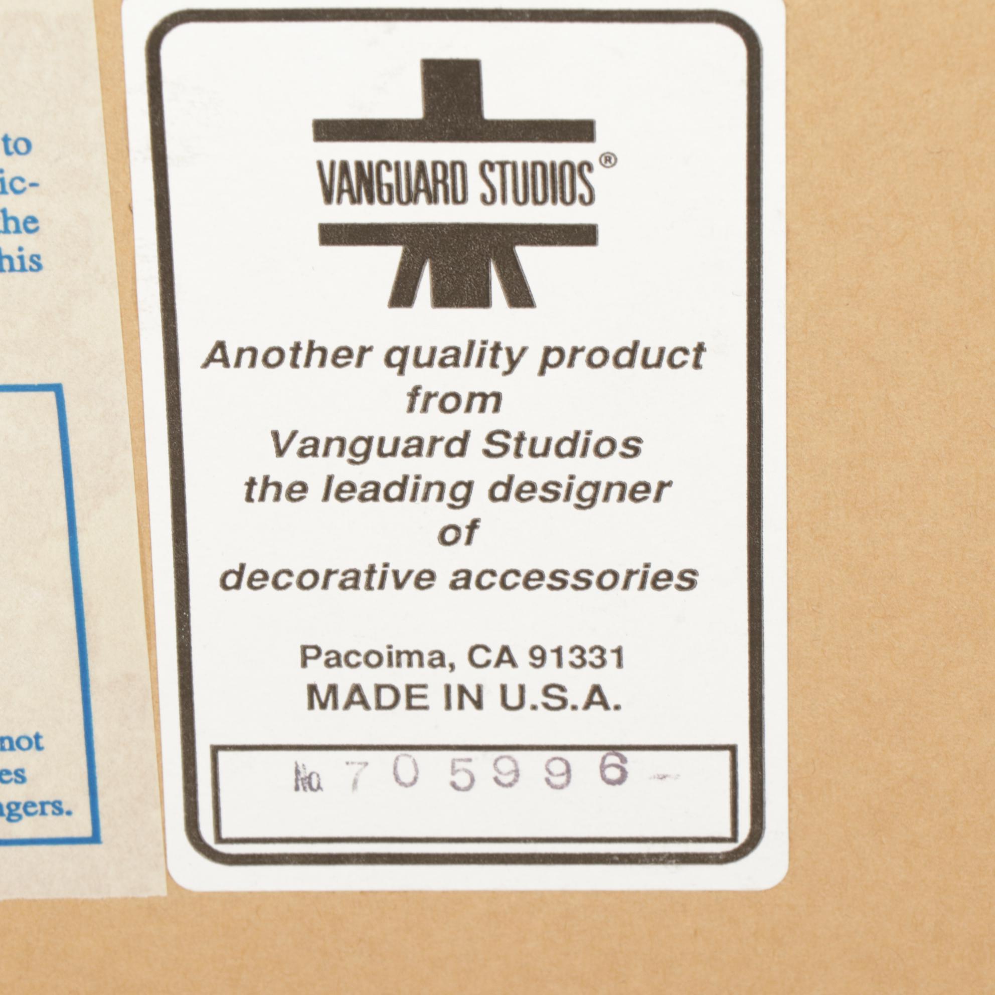 Vanguard Studios Parcel-Gilt Rectangular Wall Mirror, Late 20th Century