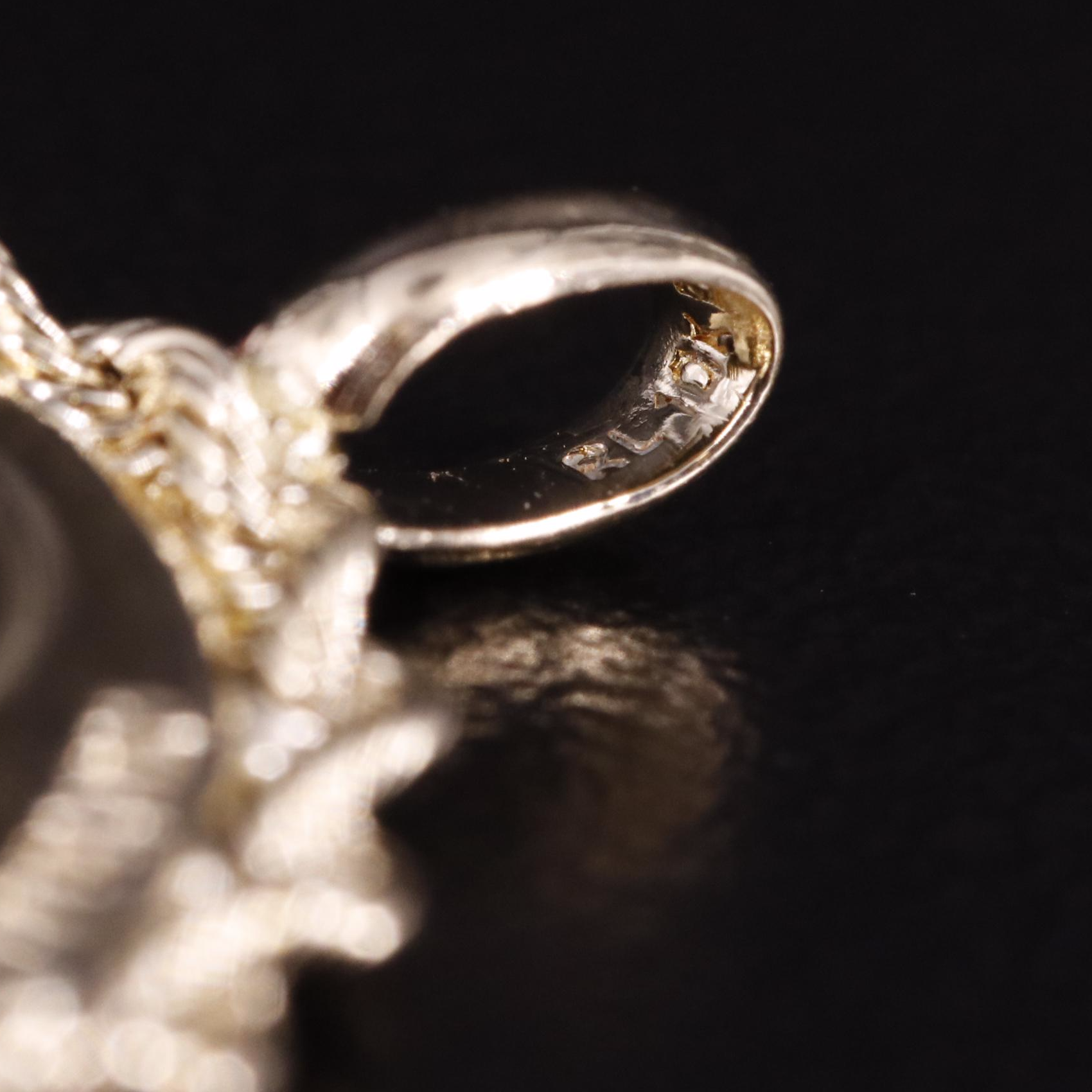 10K Madonna and Child Pendant