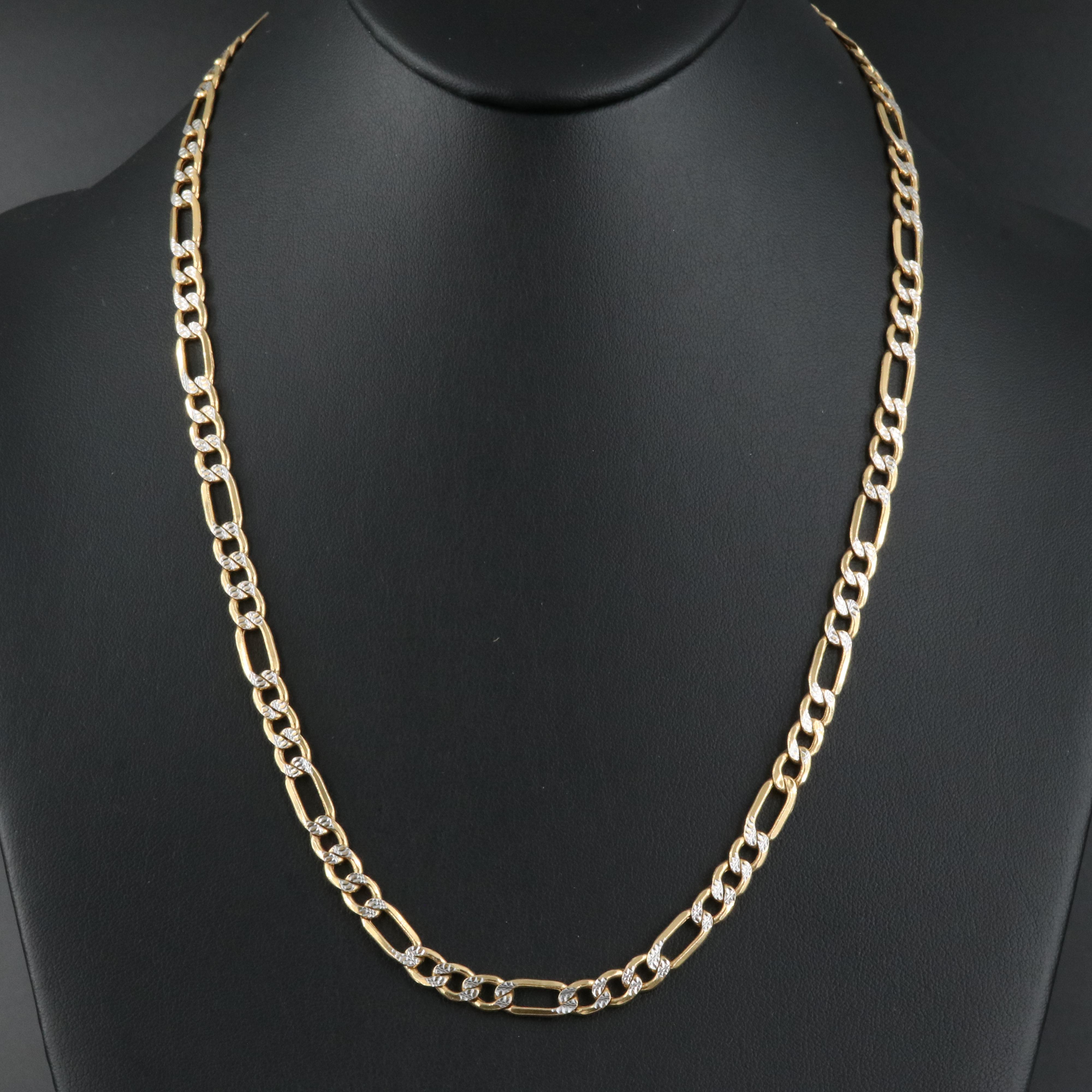 14K Figaro Chain