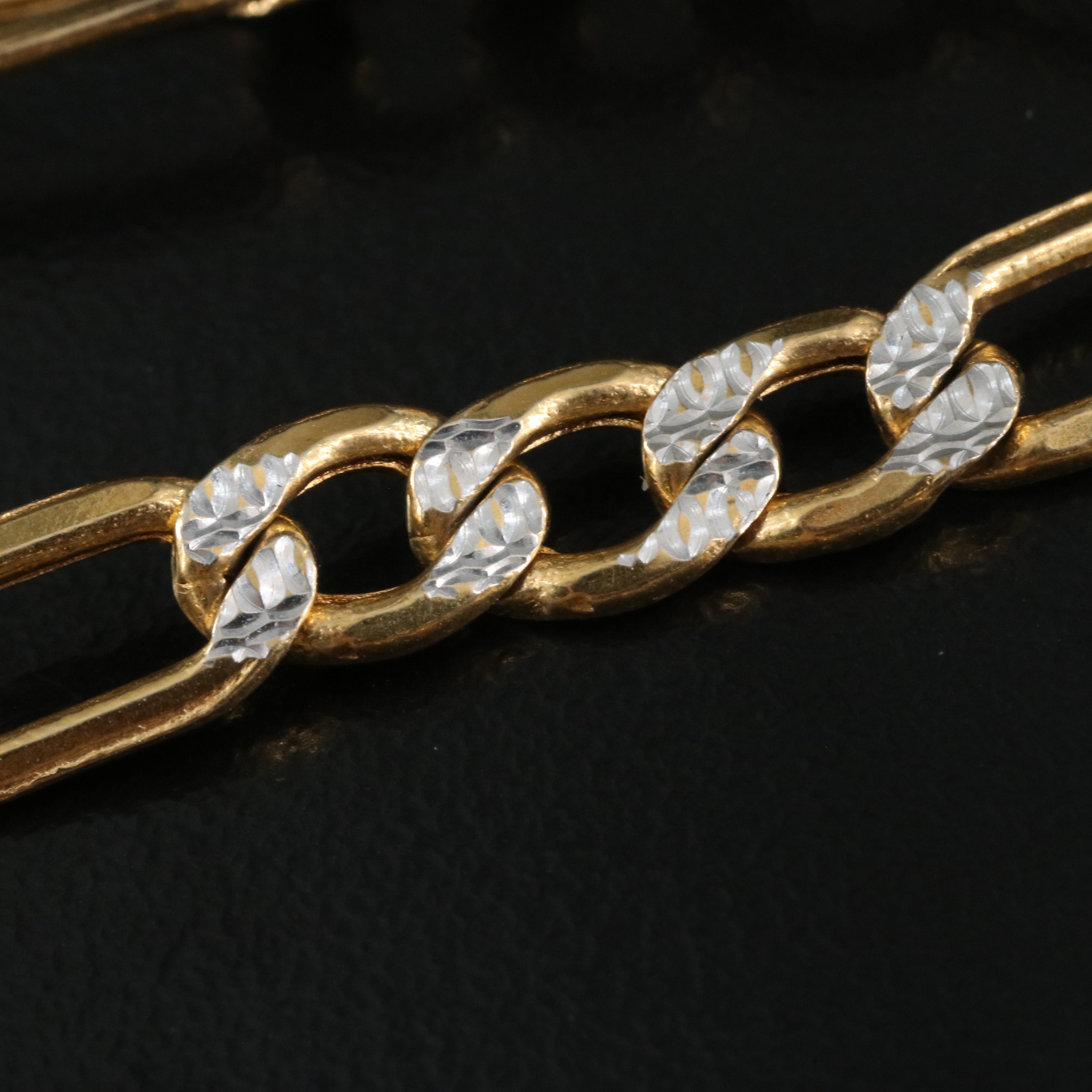 14K Figaro Chain