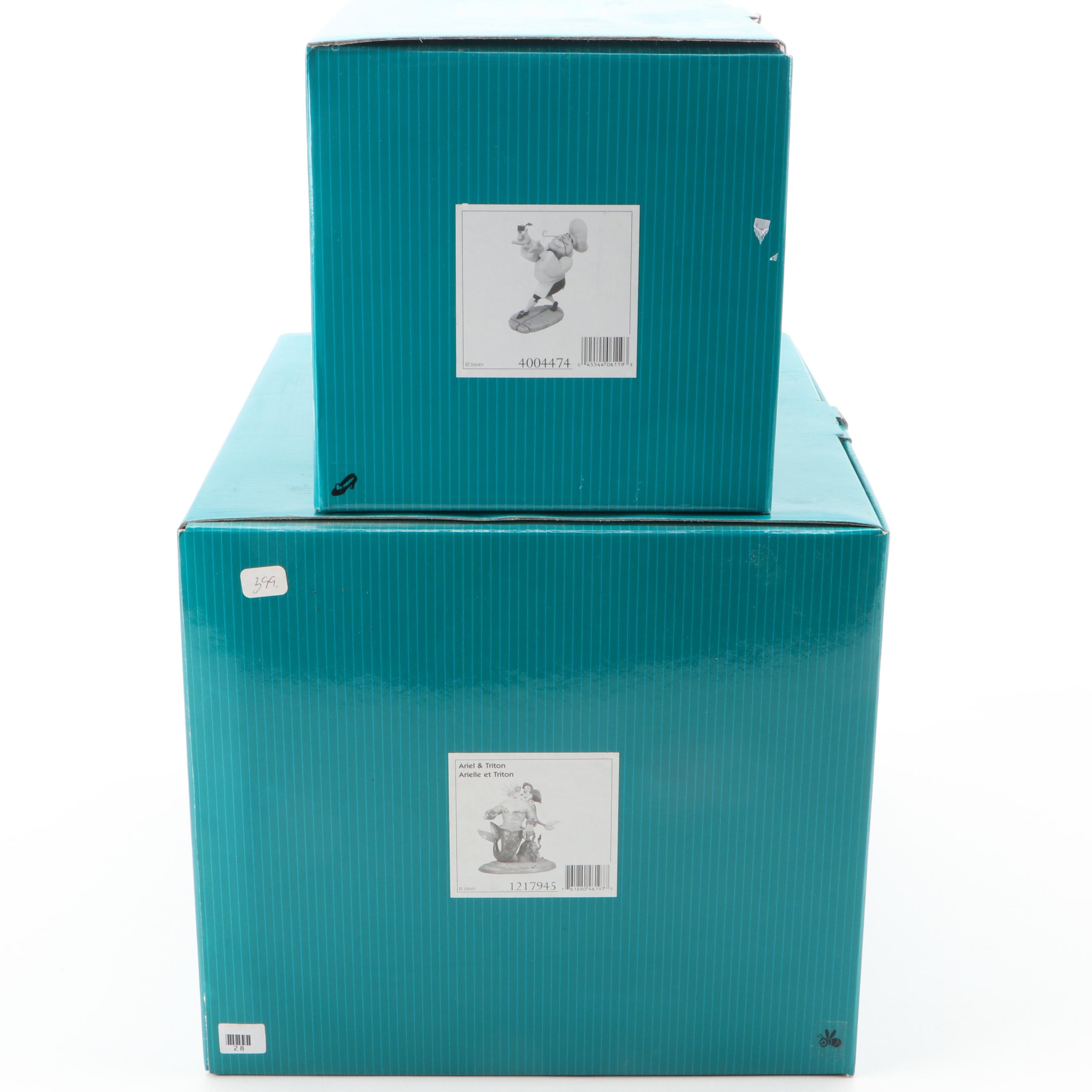 Walt Disney Classics Collection "The Little Mermaid" Ceramic Figurines