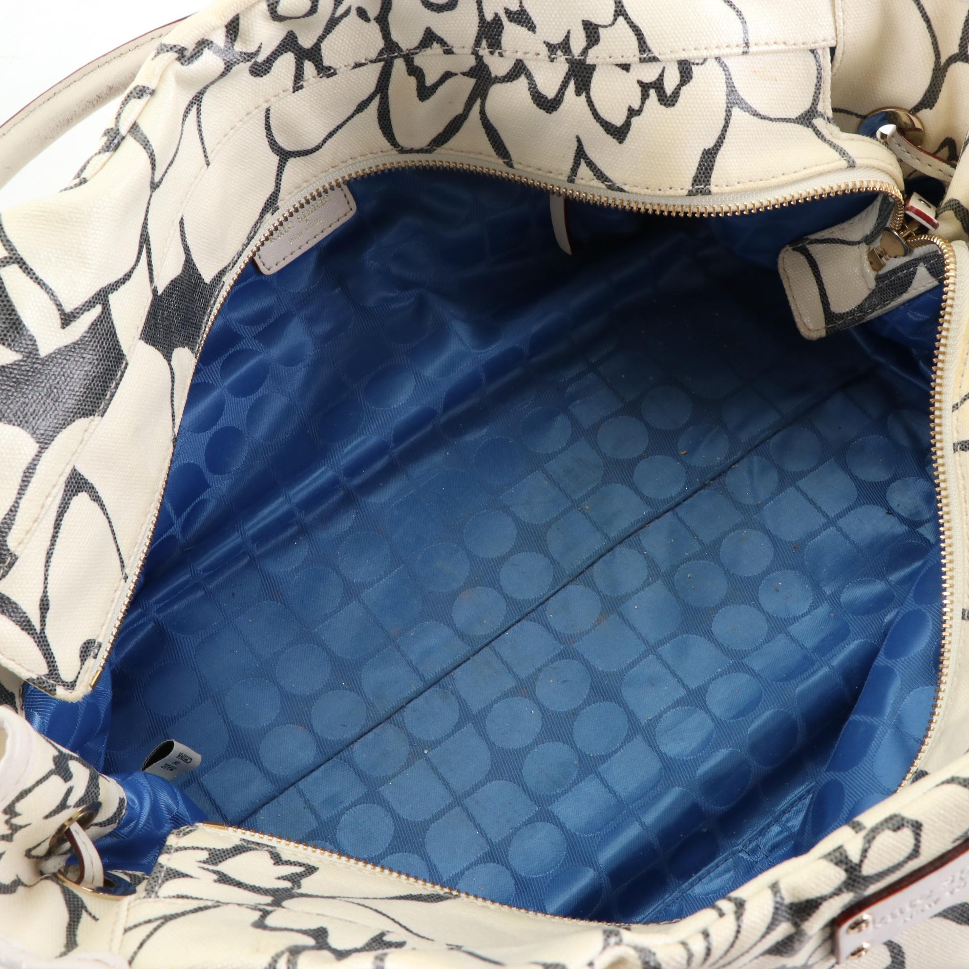 Kate Spade Canvas and Leather Shoulder Bags