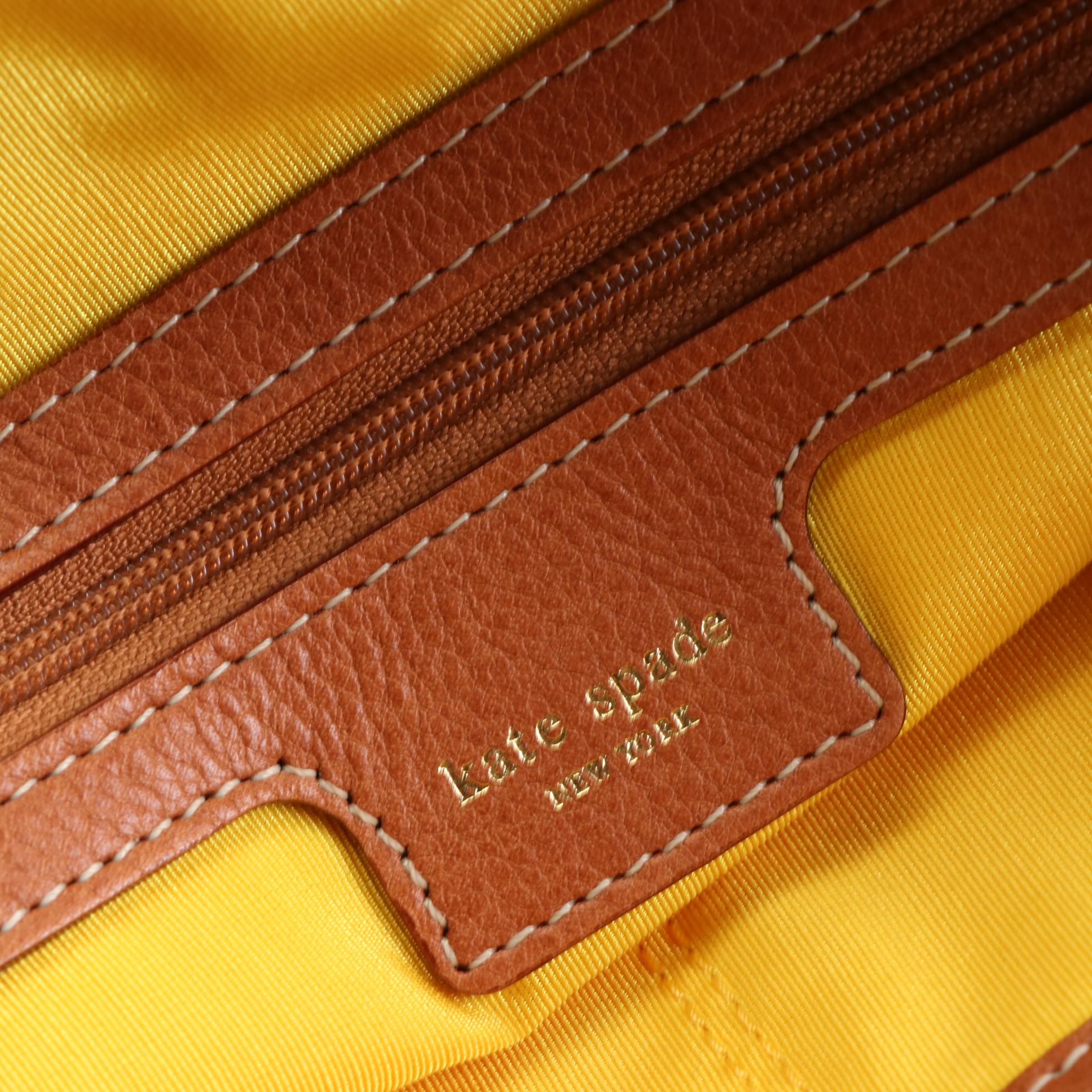 Kate Spade Canvas and Leather Shoulder Bags