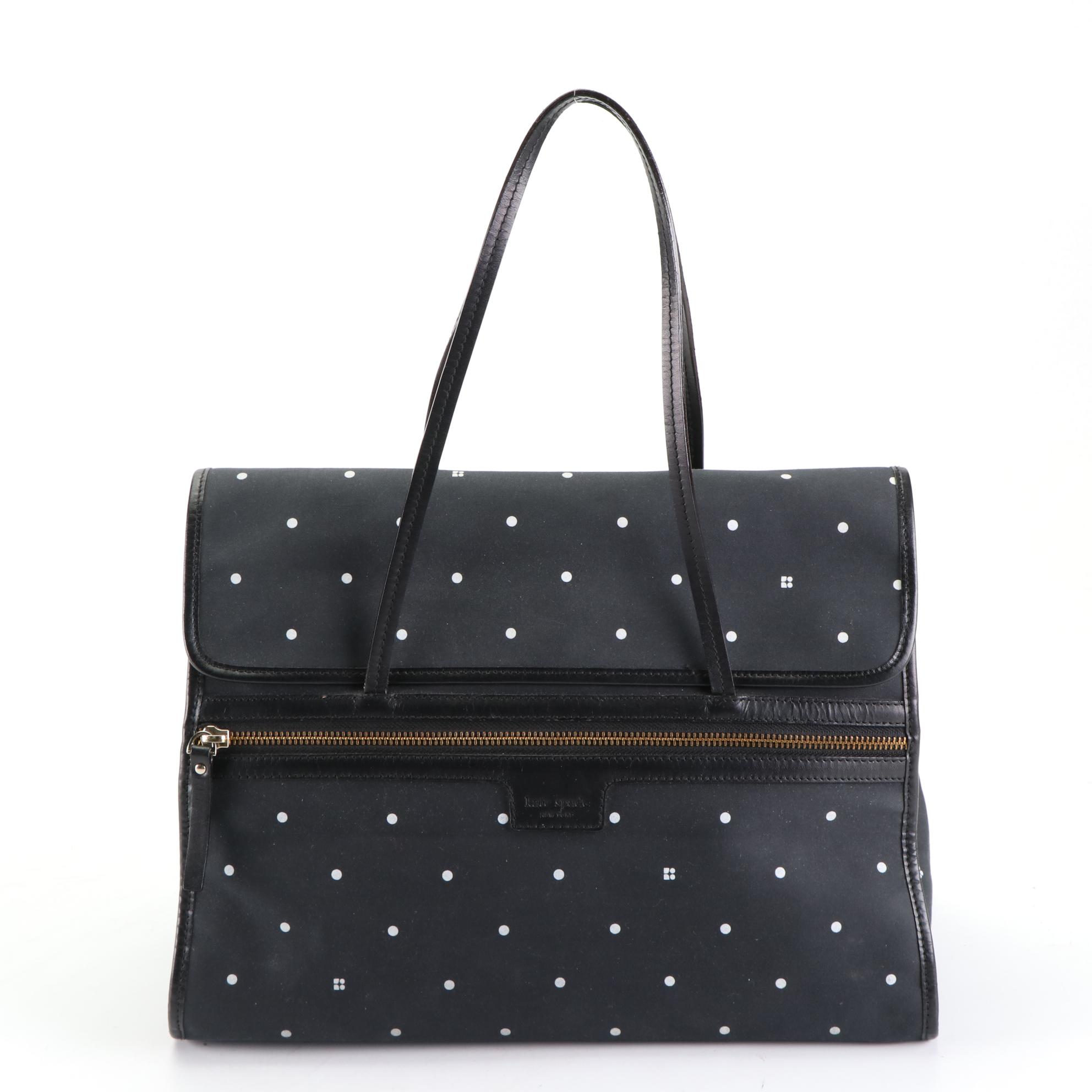 Kate Spade Canvas and Leather Shoulder Bags
