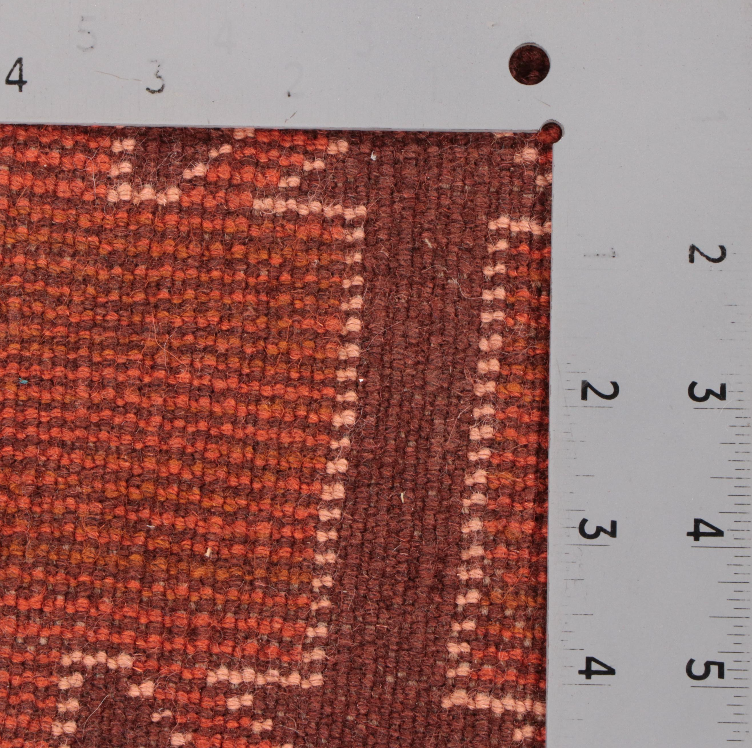 6'1 x 8'6 Hand-Knotted Afghan Baluch Area Rug