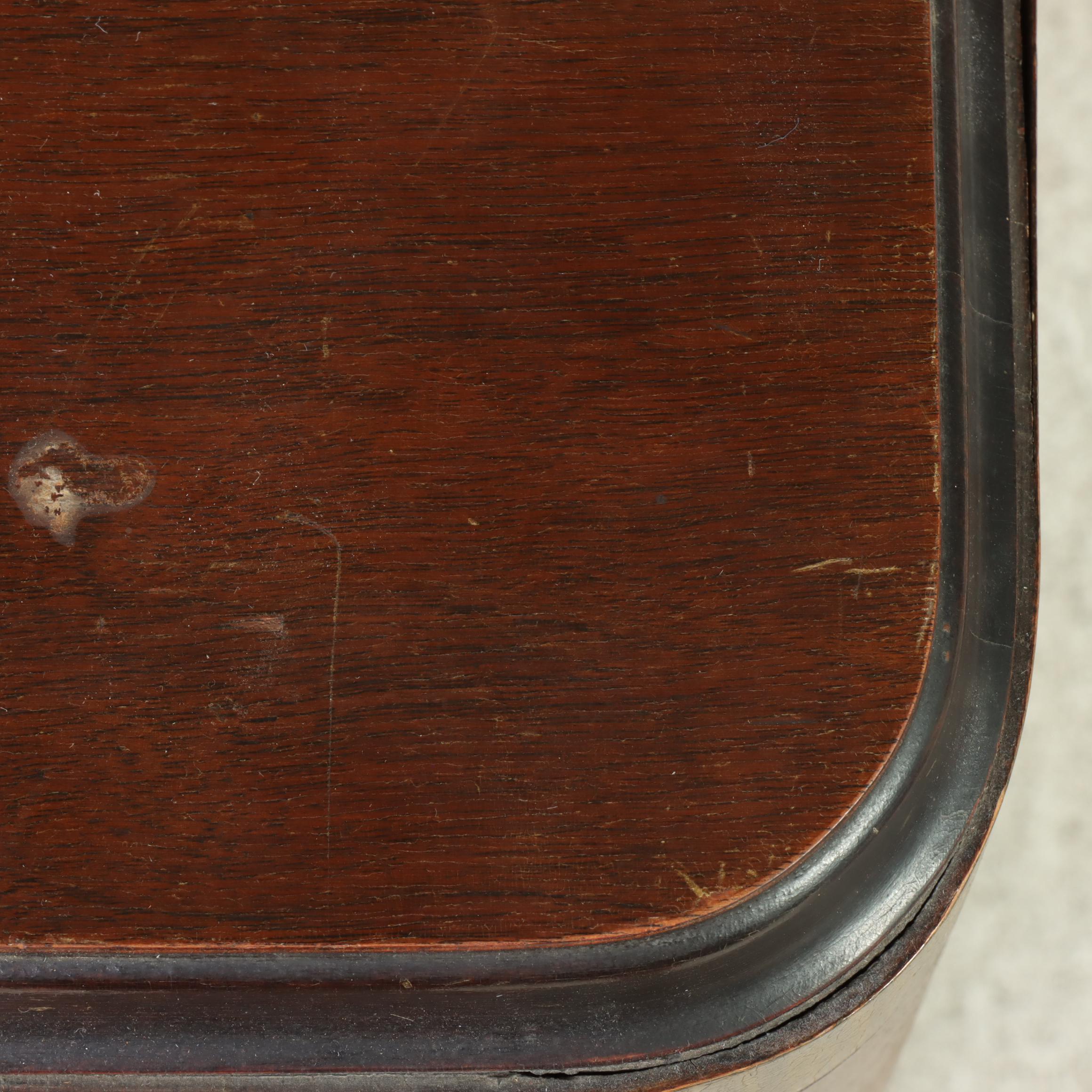 Western Auto Truetone Art Deco Waterfall Walnut-Veneered Floor Radio, 1940s